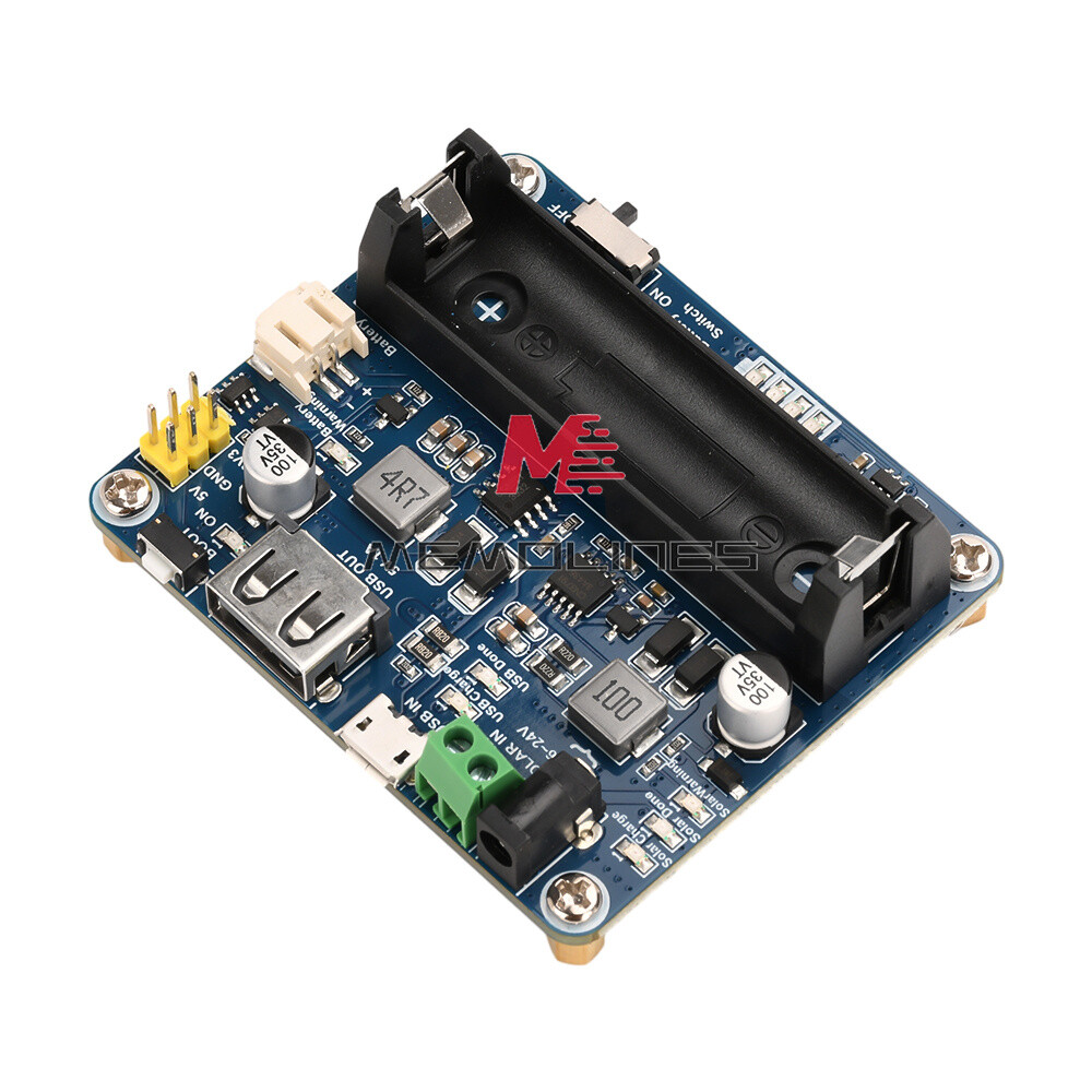 Power Manager Module for 6V~24V Solar Panel Support MPPT USB Battery Charging