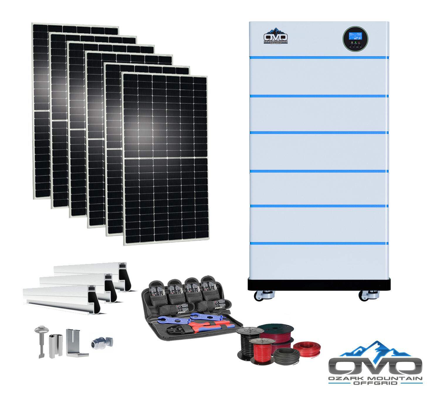 3.3KW OMO All-In-One Customizable Stacking Inverter/Battery System 5500W Inverte