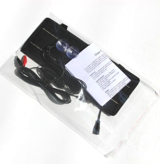 4.5W 5W solar car battery charger battery core board convert 12V battery to 5V