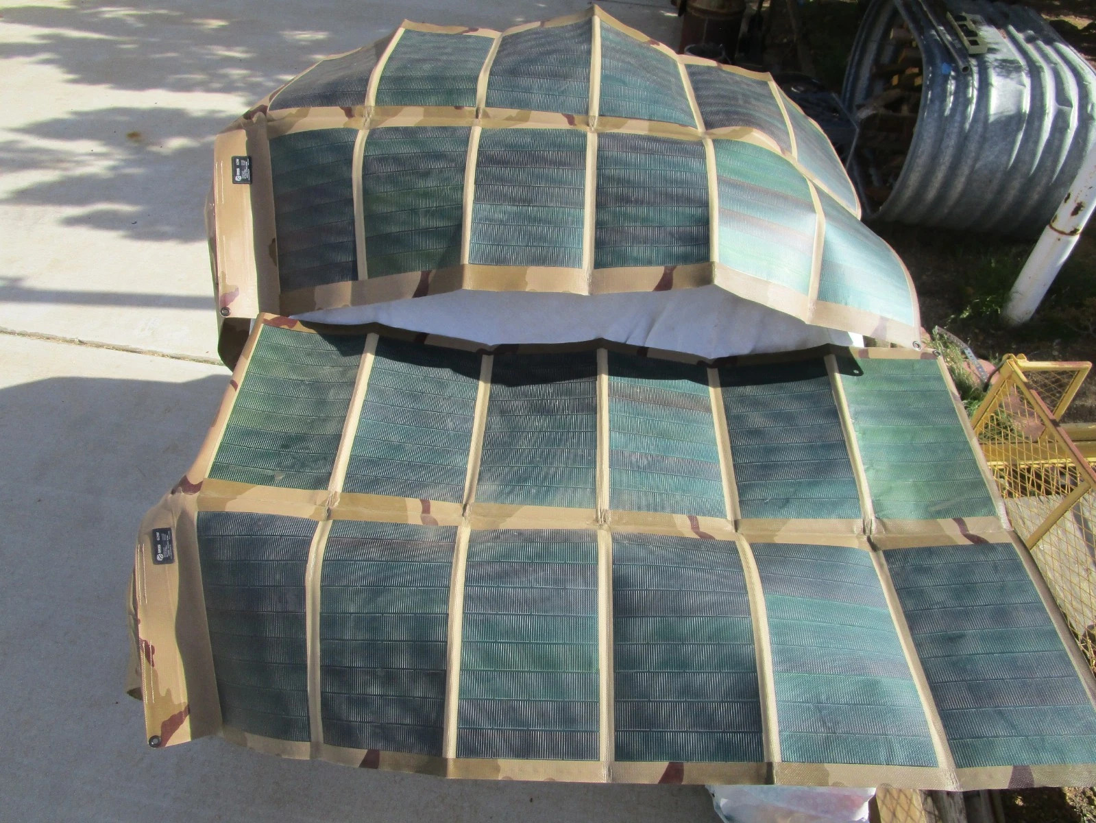 Iris Technology SPACES II Kit USMC Military Portable Solar Energy Field Power #2