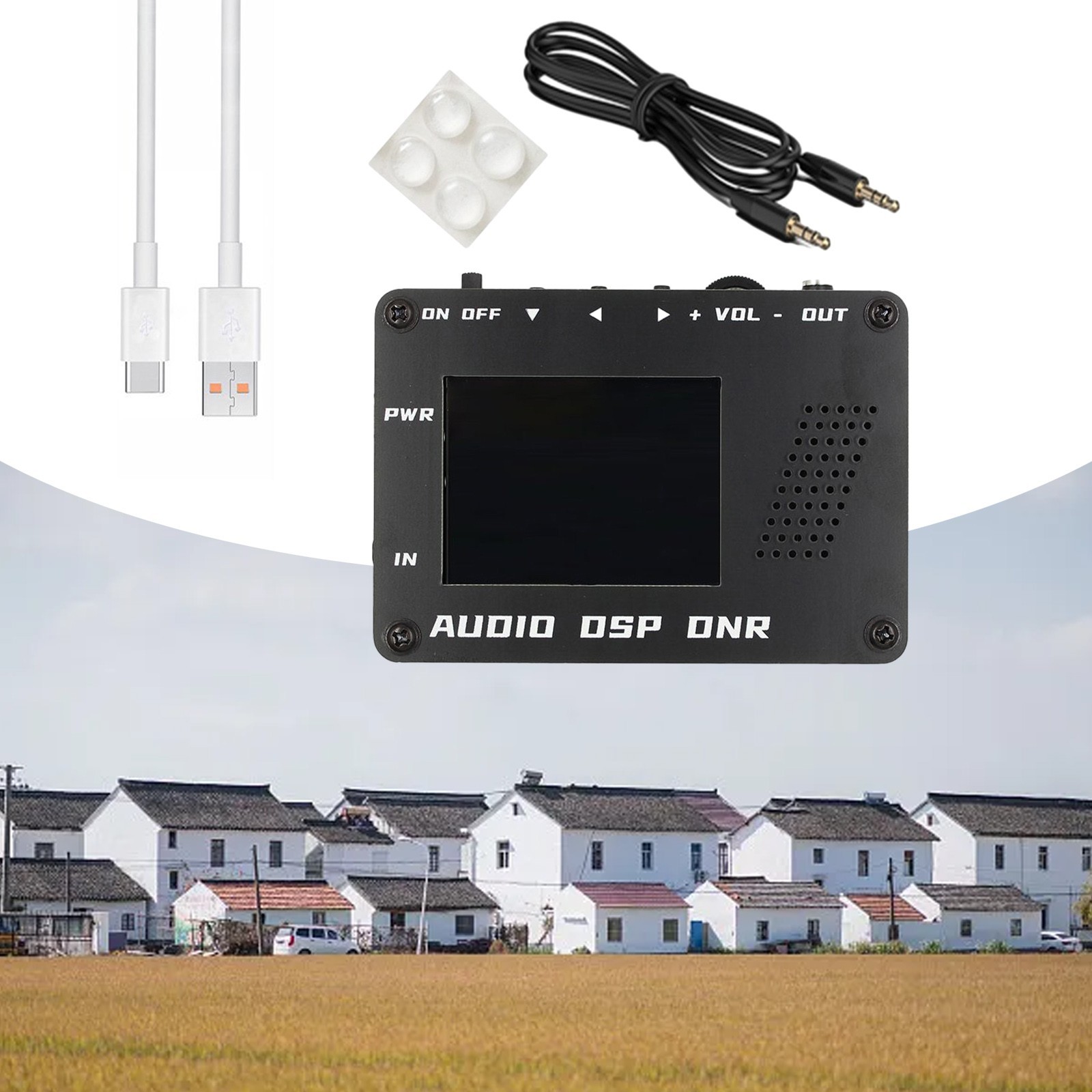 Premium Noise Reducer and Digital Filter for Clear Audio Output on Receivers
