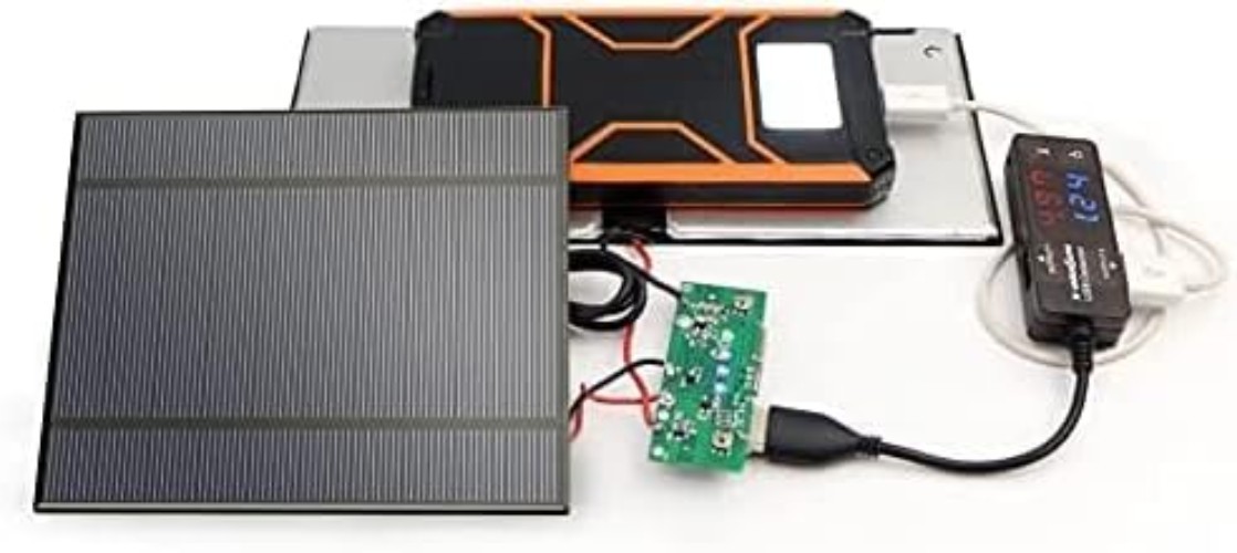 5Pcs 1.5V 0.65W Small Solar Panel Polysilicon Mini Solar Cells DIY Electric T…