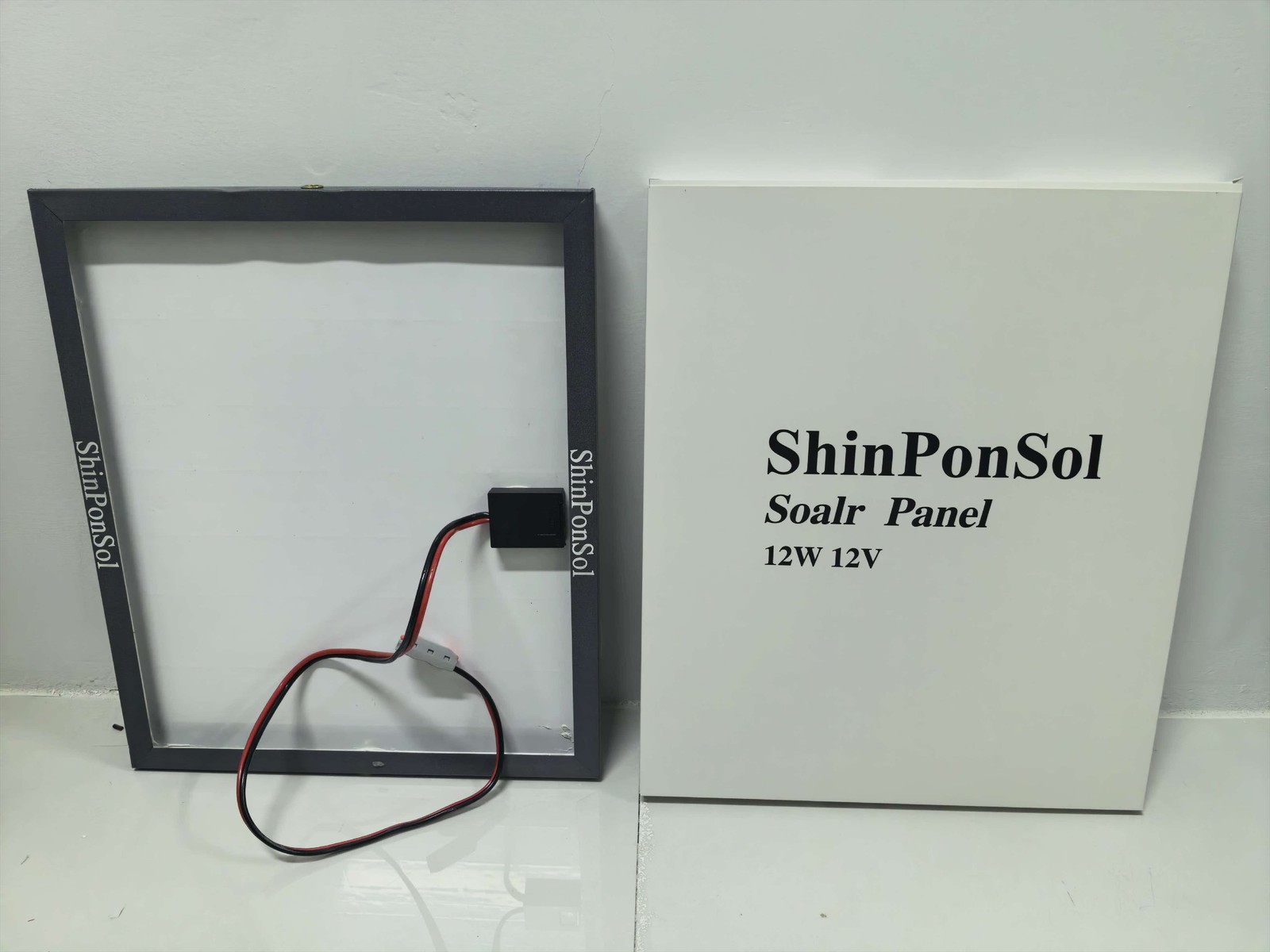 ShinPonSol 12W Solar Panel N-Type Mono PV Home RV Off Grid US