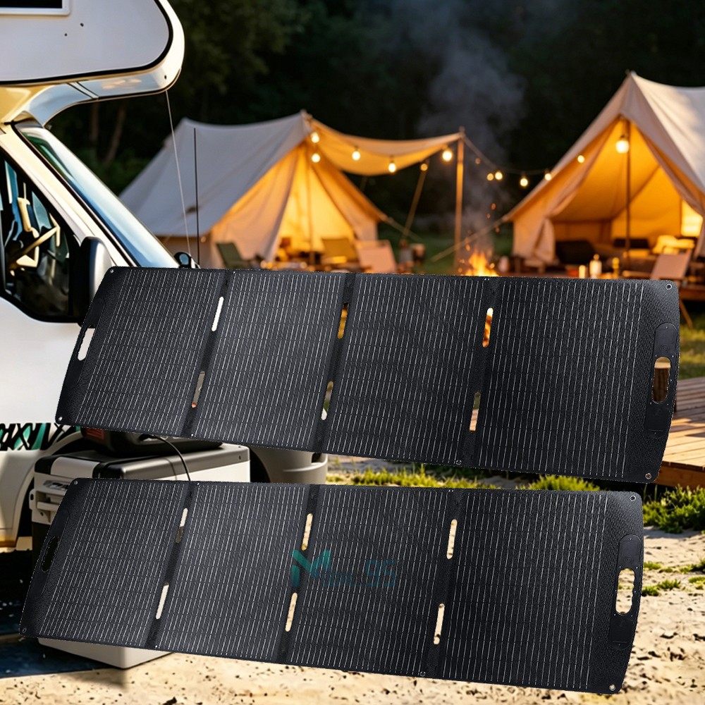 400W 200W 100W Folding Portable Solar Panel for Power Station RV Outdoor Camping