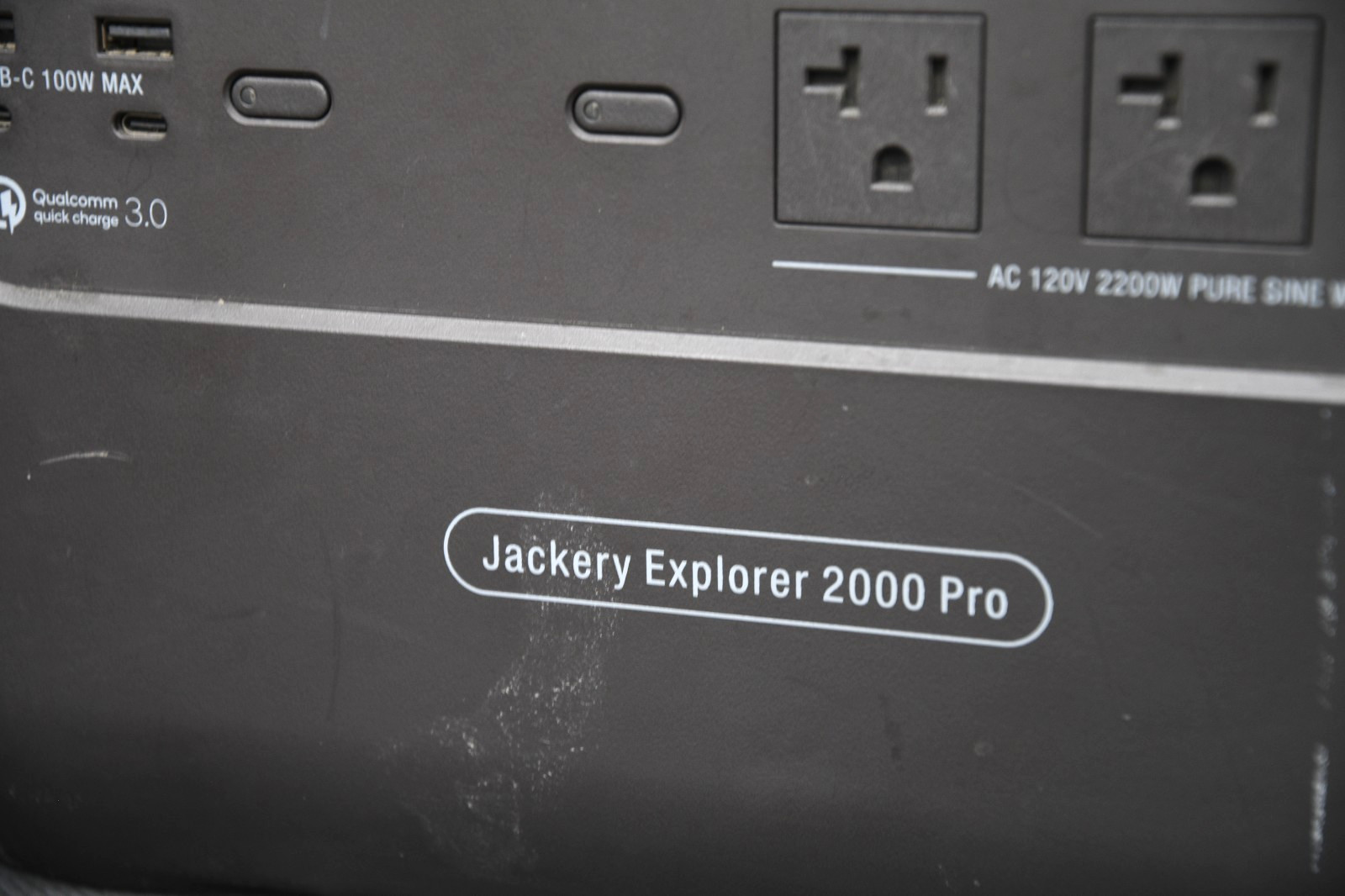 Jackery Explorer 2000 PRO Portable Power Station – 2160Wh Capacity