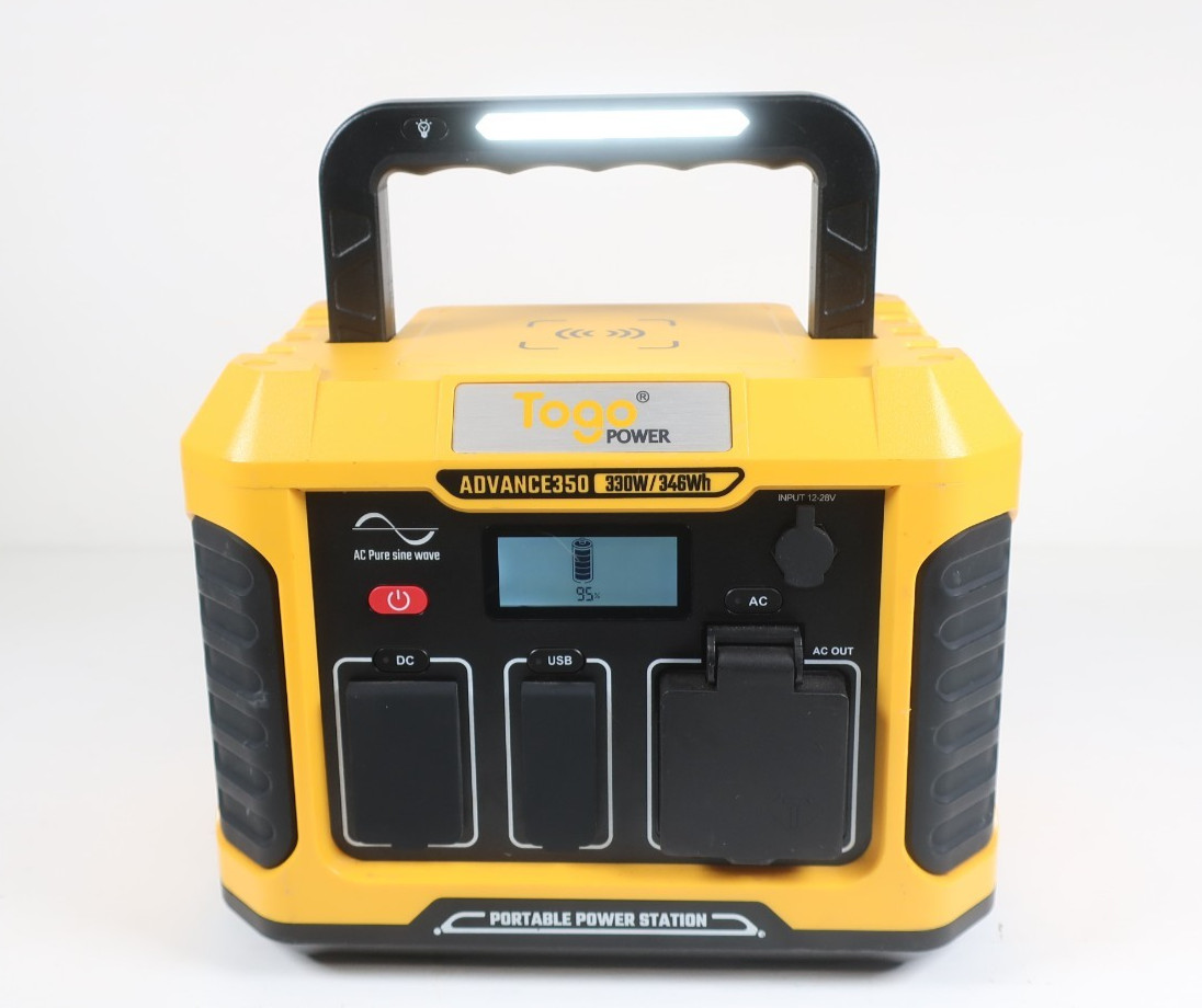 Togo Power Advance350 Portable Power Station 346Wh Lithium Backup Battery