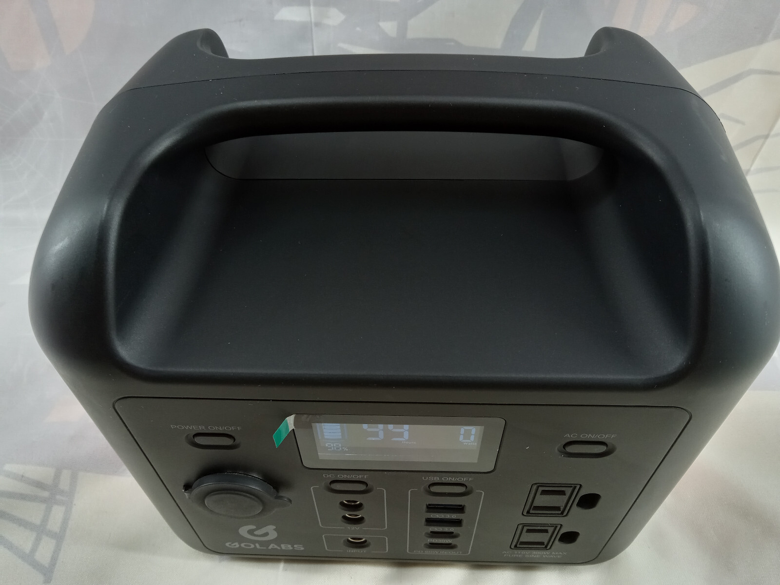 GOLABS R300 Portable 296Wh BATT Power Station Unit Only (No AC Adapter) TXBIN-5