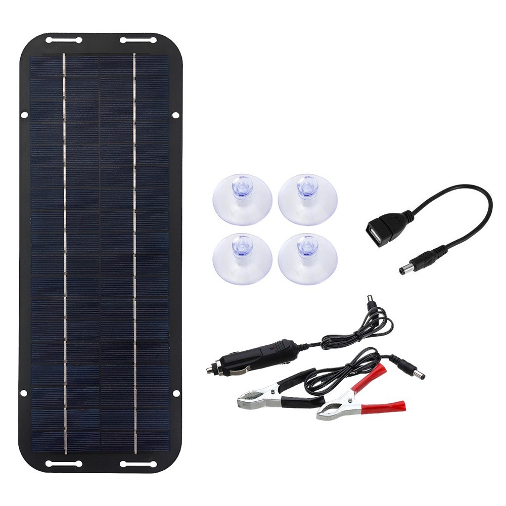 Motorcycles Solar Panel Kit Car RV Wide Application Low Light Conditions