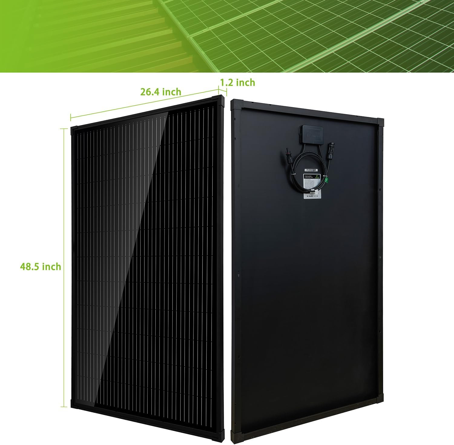 Topsolar Solar Panel 340W, 12 V/24V Monocrystalline Solar Panel PV Panel off Gri