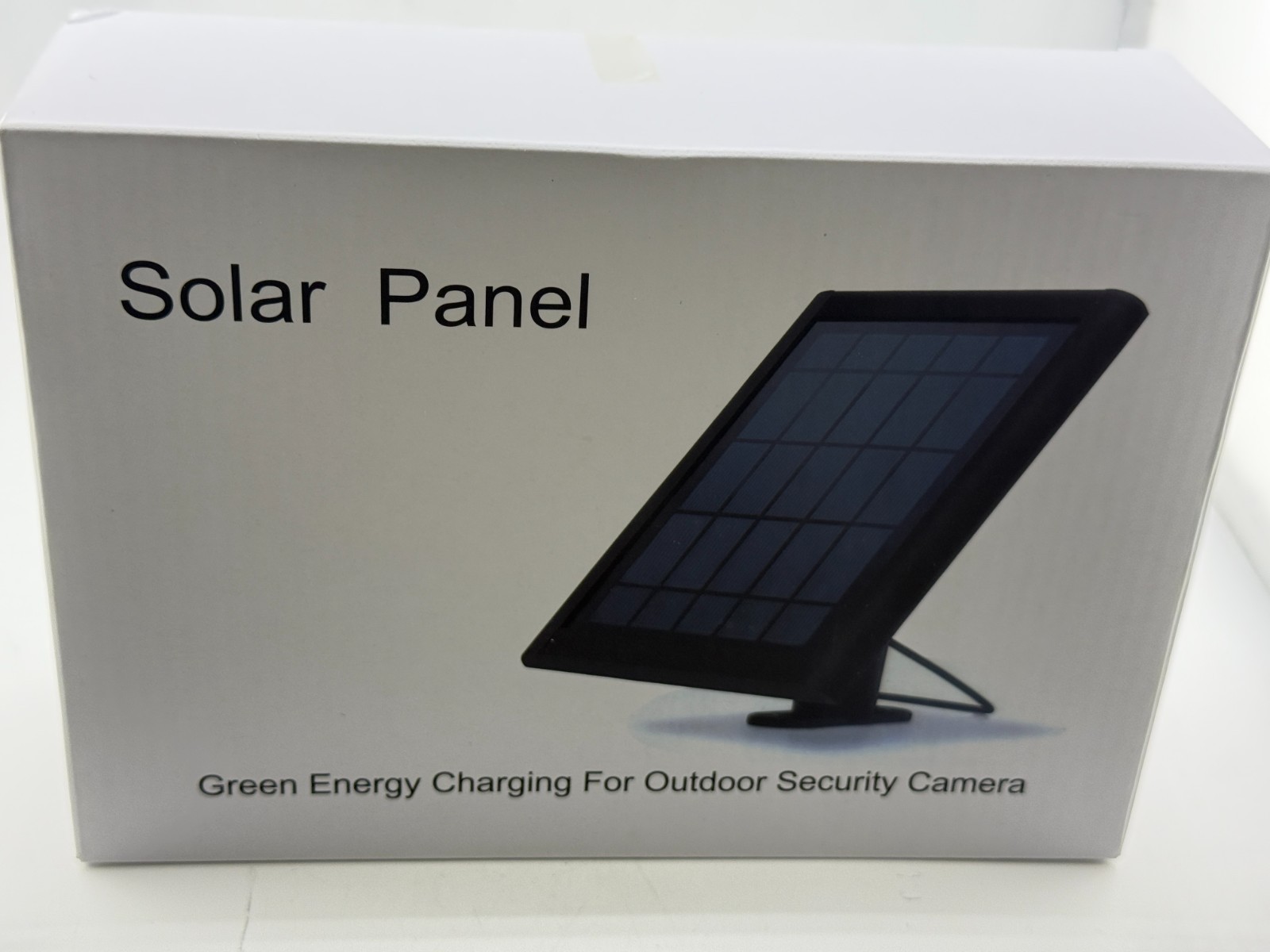 YUELAN 5W Solar Panel for Ring Stick Up Cam & Spotlight Cam Battery 2 Pack Black