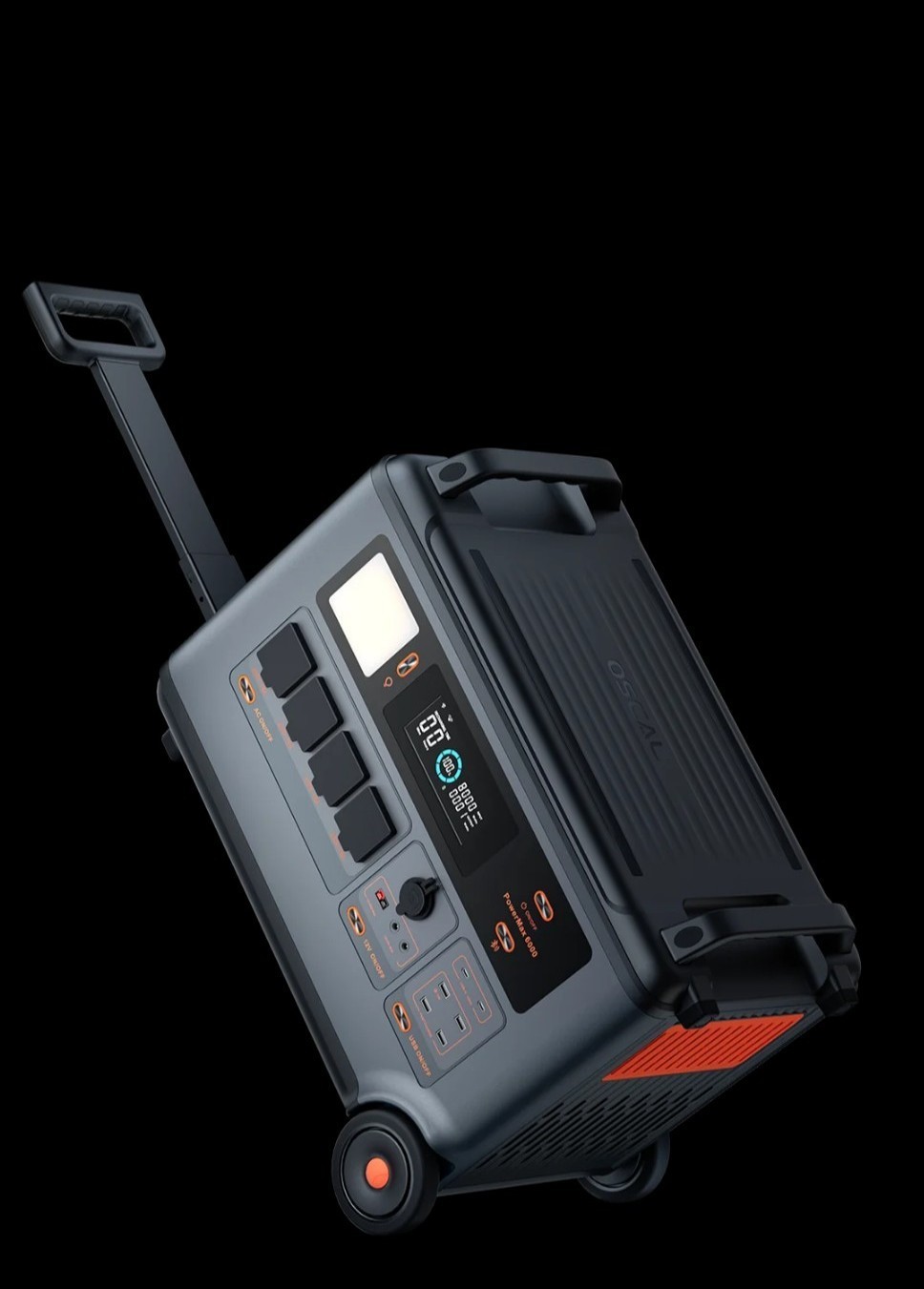 Blackview OSCAL PowerMax 6000W 3600Wh LiFePO4 Portable Camping Solar Generator