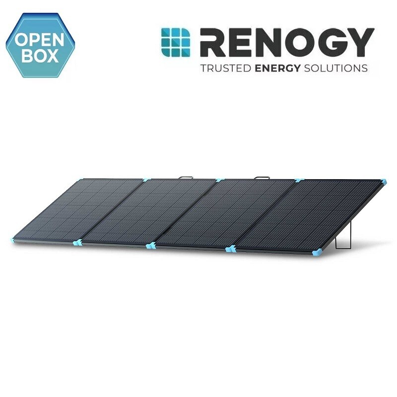 Renogy 400W Lightweight Portable Solar Suitcase Foldable Solar Panel Outdoor