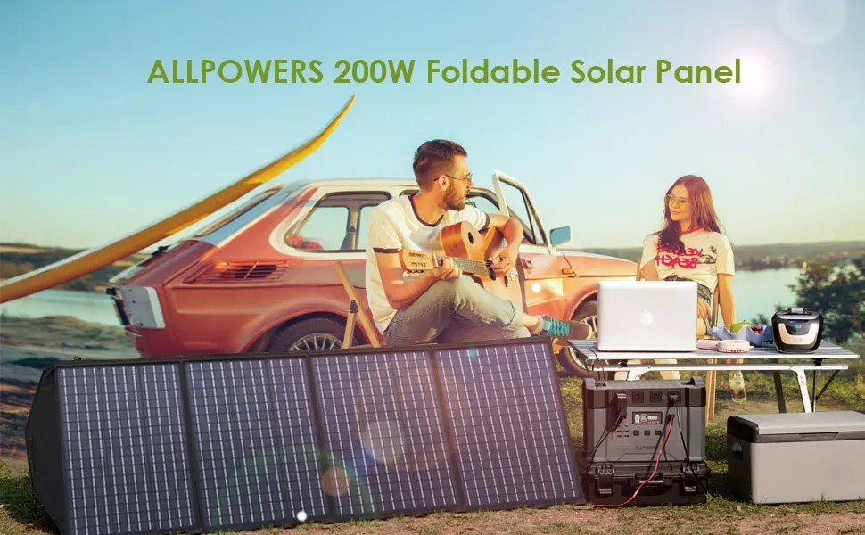 ALLPOWERS R600 Portable Power Station with Optional Solar Panel – 299Wh LiFePO4
