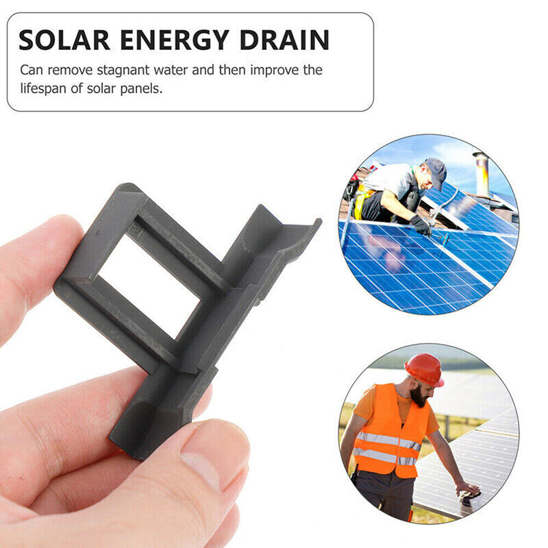 30/35/40mm Solar Panel Photovoltaic Frame Water Drain Water Diversion Clips