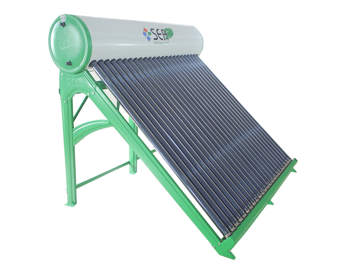 SEA Solar Passive Water Heater With Un-pressurized Tank 40Gallon/50G/80G