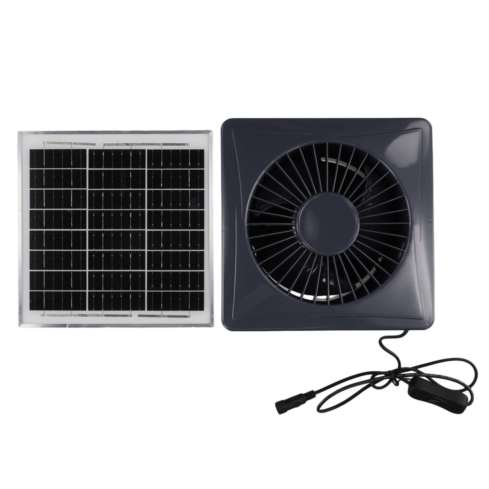 High Speed Solar Air Ventilation Blower Optimal Airflow for Better Ventilation