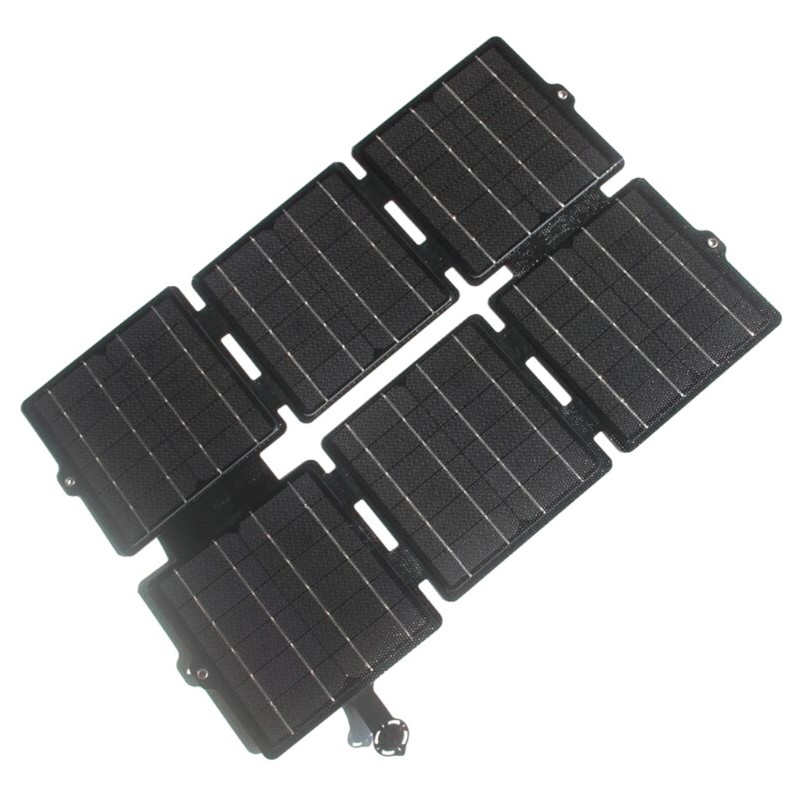 5V/12V Folding Solar Panel Cells USB Foldable Solar Panel Flexible for Phone