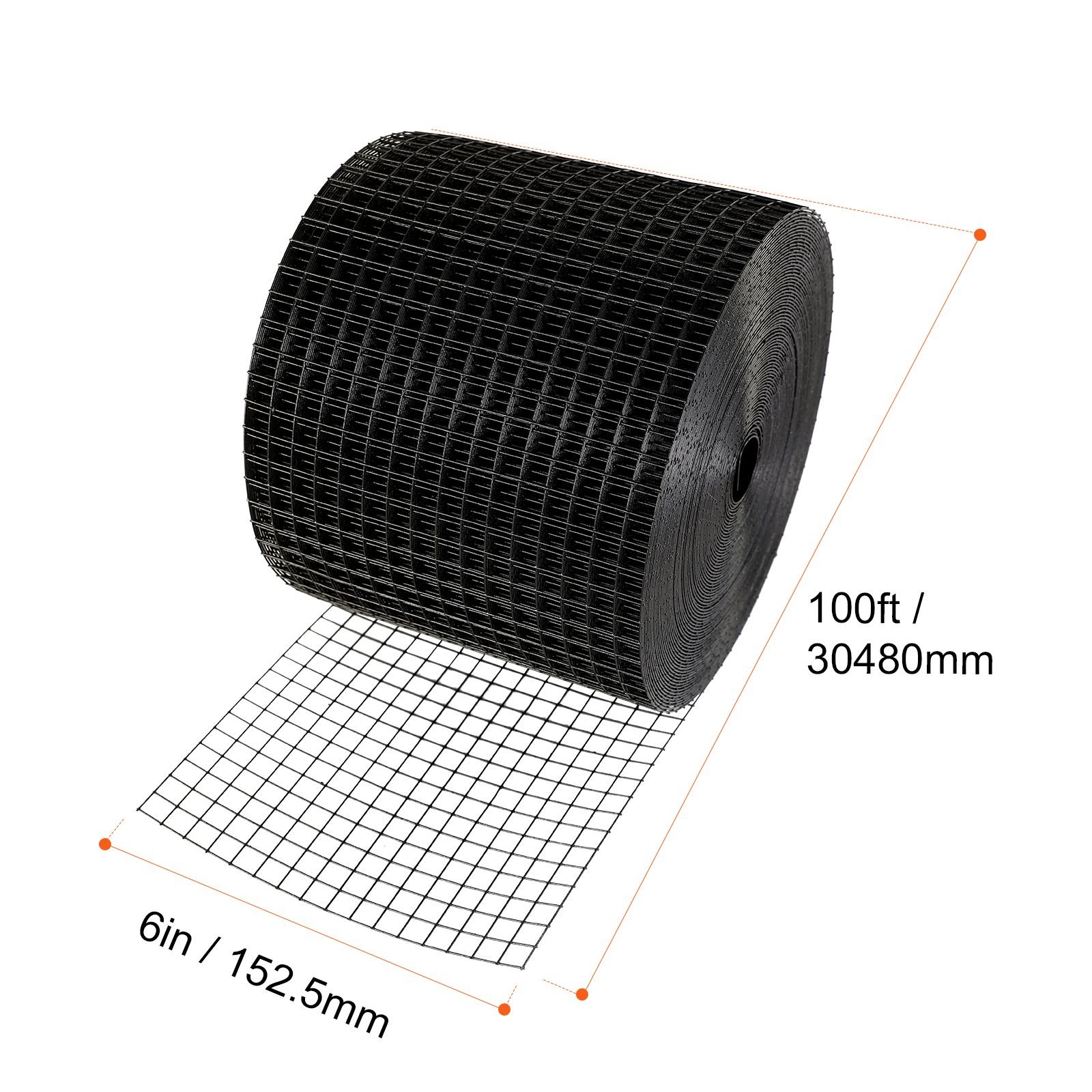 Aluminum Fastener Kit + 6″x100ft Solar Panel Bird Guard Mesh Roll