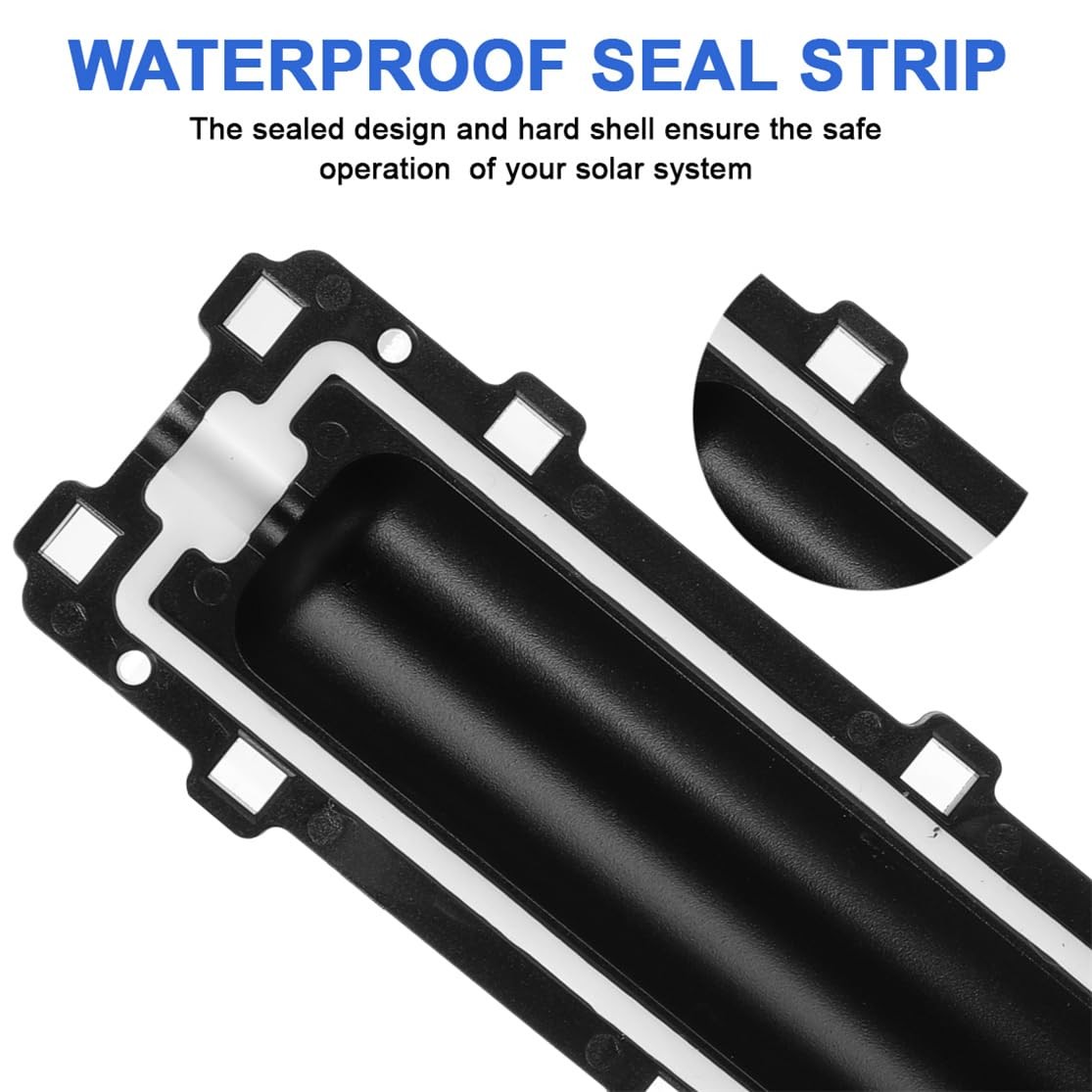 3 Pack Waterproof Solar Panel Connector Enclosure Box Weather Resistant Case