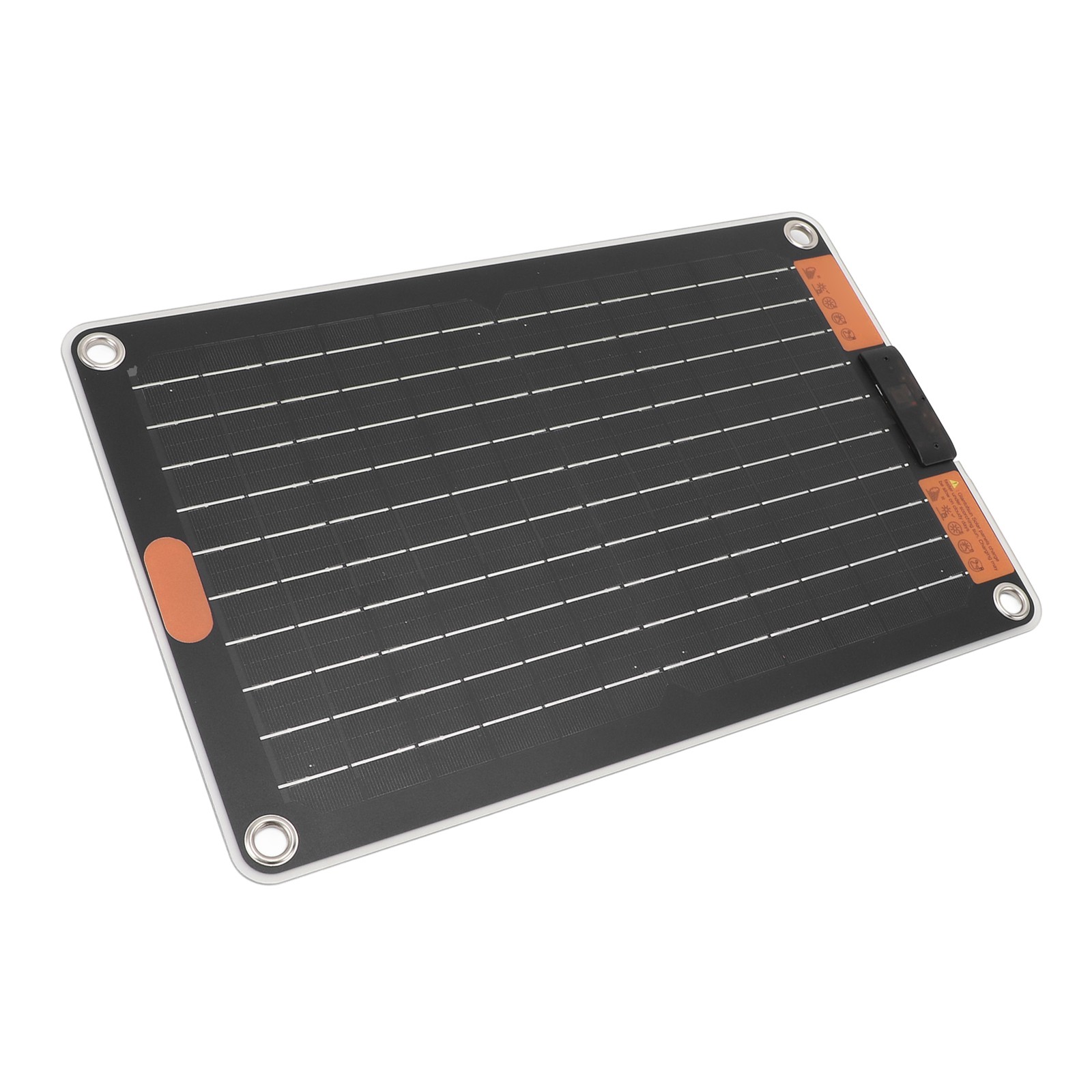 15W 5V 2.5A Solar Panel Battery Charger Monocrystalline Silicon Rain Proof FBIO