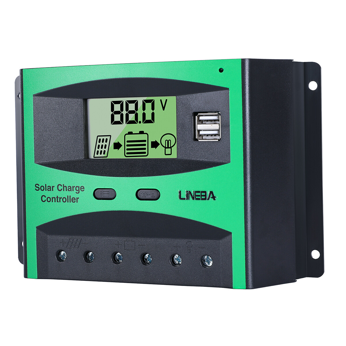 30-60A MPPT Solar Panel Regulator Charge Controller Auto Focus Tracking 12V/24V