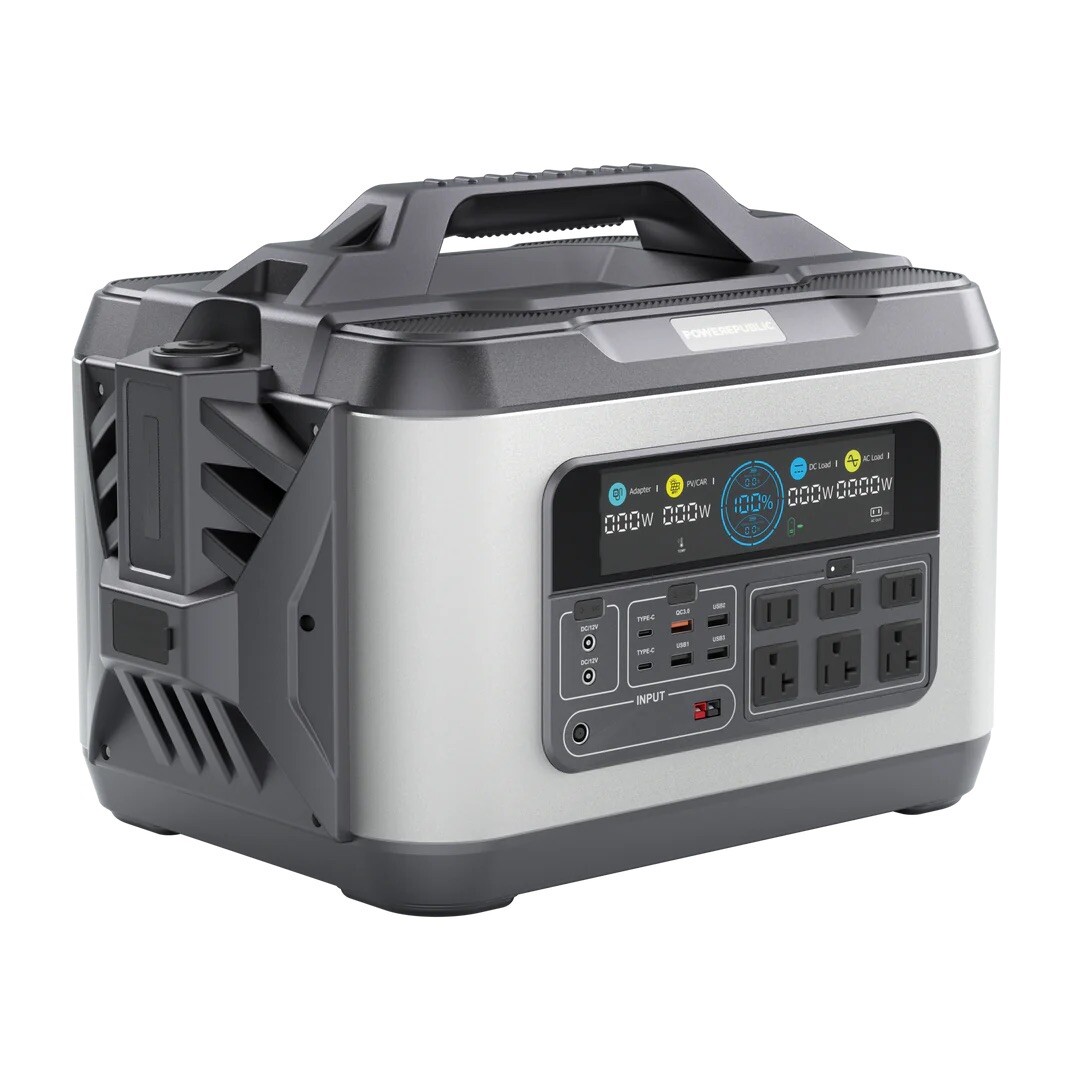 Portable Power Station 2200 Wh Solar Generator Home use,Outdoor Camping