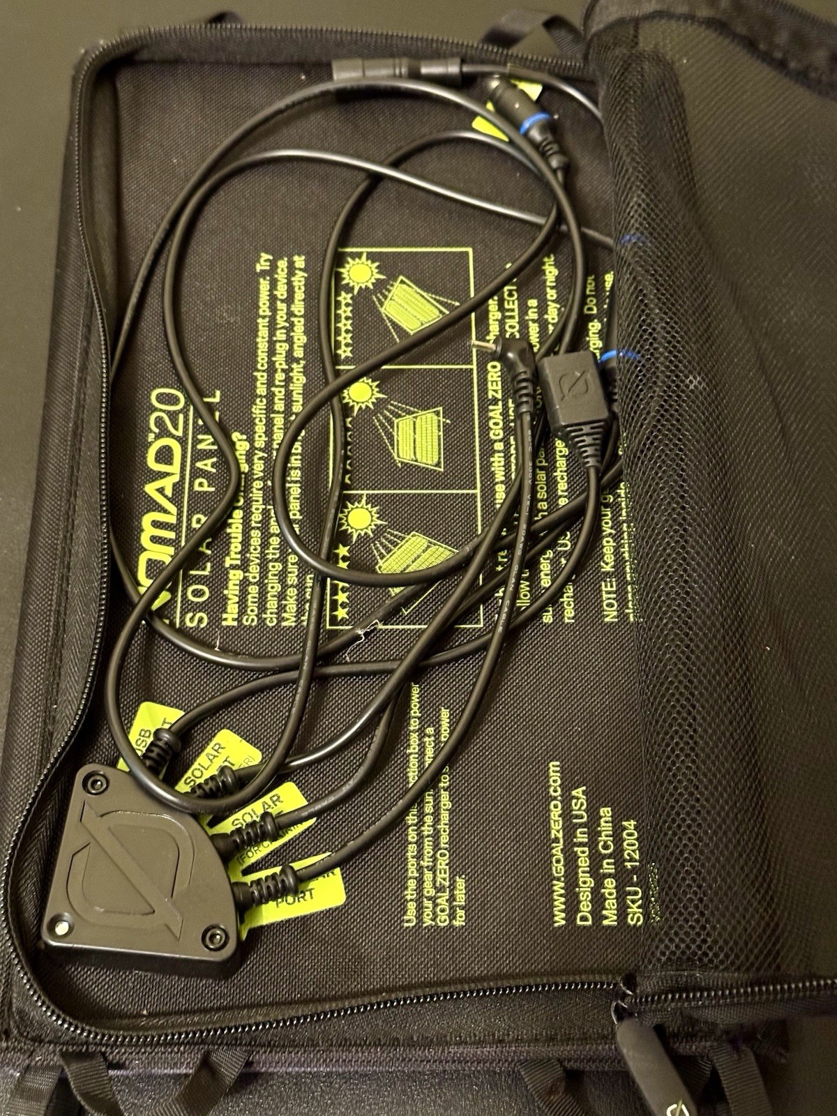 Goal Zero Yeti 150 Power Station w/ Nomad 20 Solar Panel *READ*