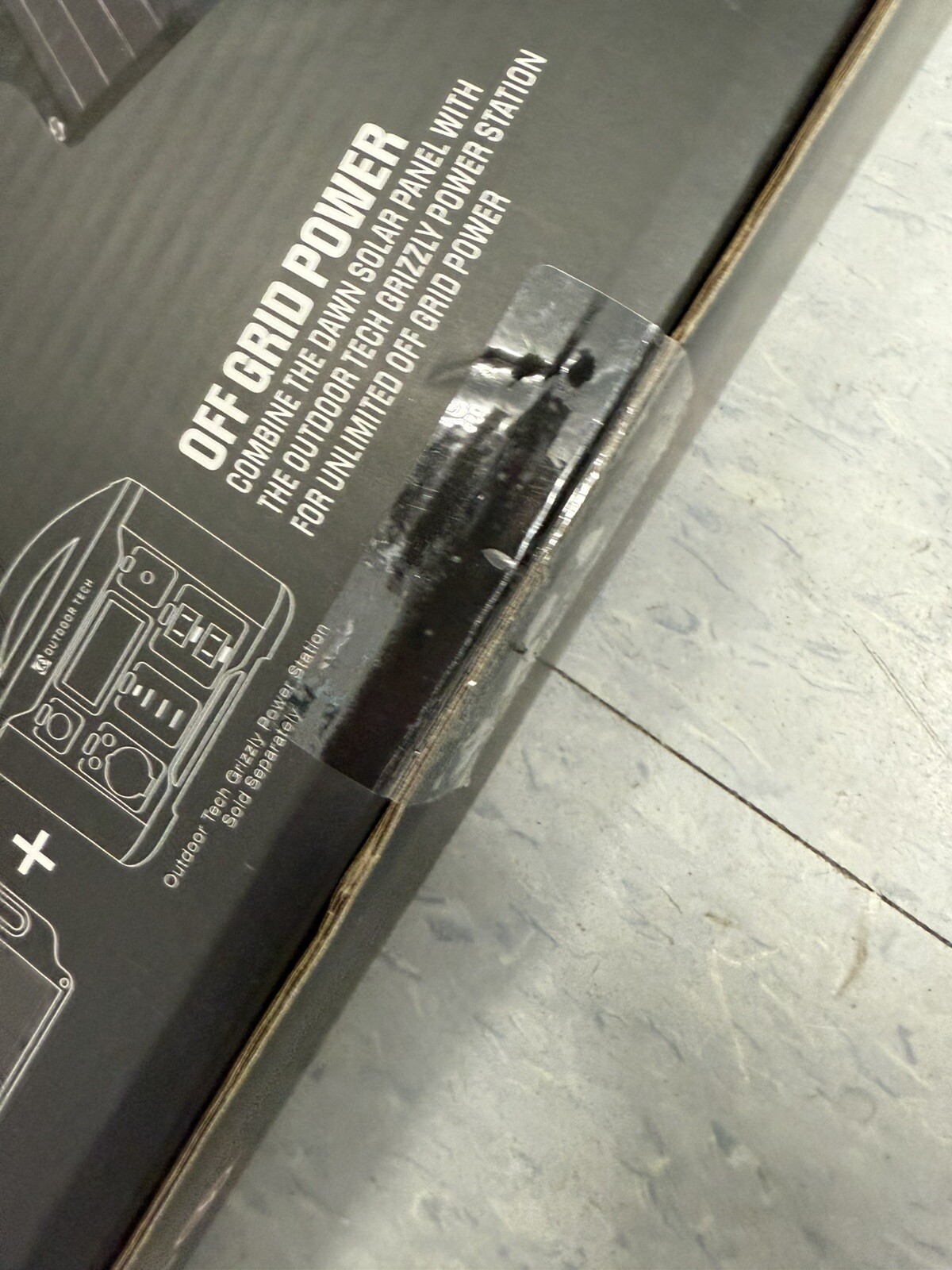 Outdoor Tech OT2505-B Dawn 40w Solar Panel New