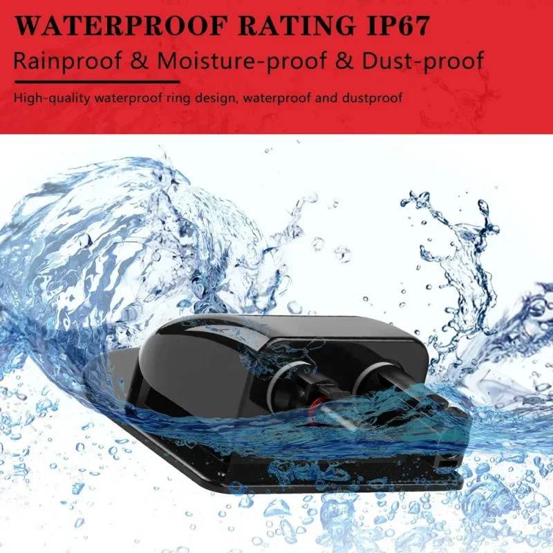 Solar Cable Entry Gland Curved Cable Connector Waterproof Double Hole Wire Cable
