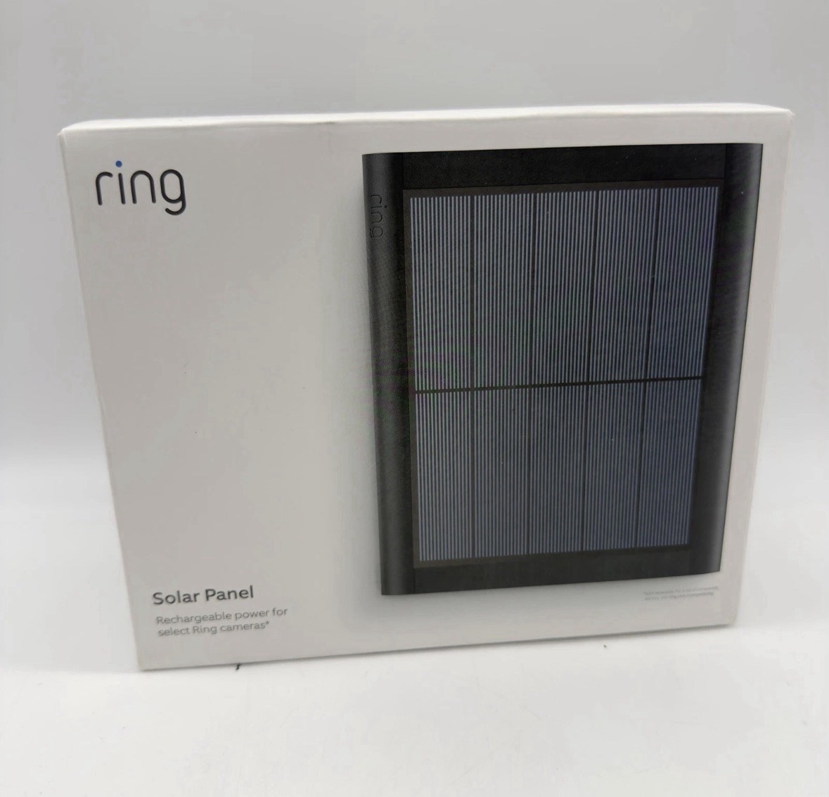 Ring 4W 2nd Generation Solar Panel for Select Ring Security Cameras – Black