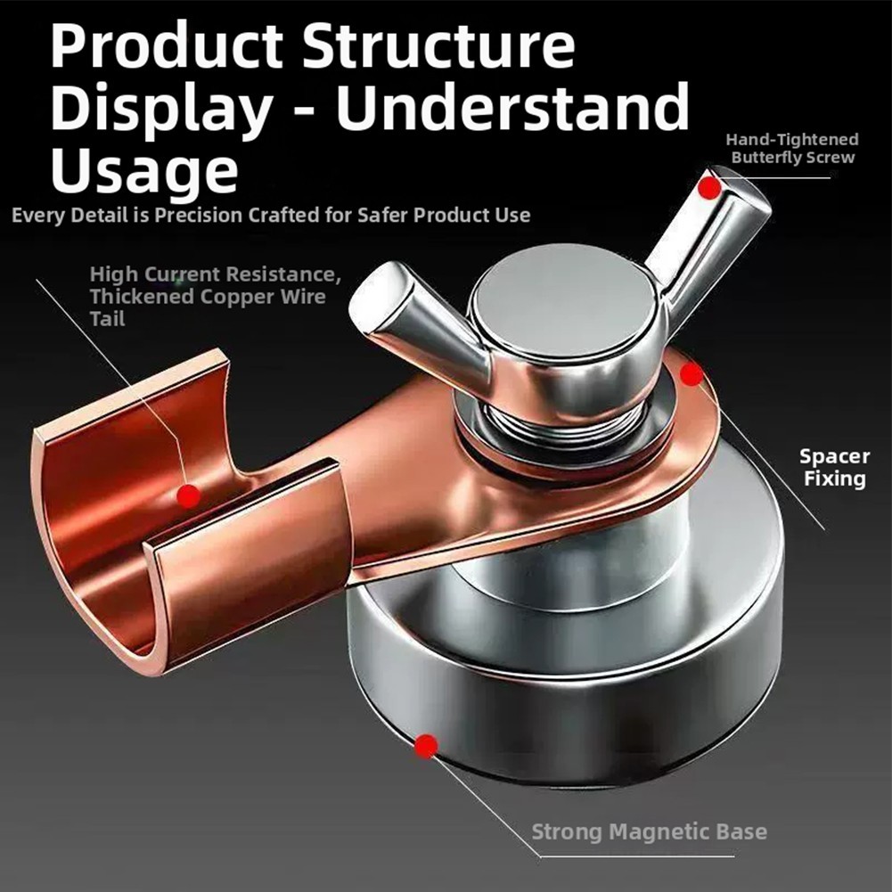 Multi-pack Available Welding Ground Clamp Magnetic Holder Magnetic Attachment