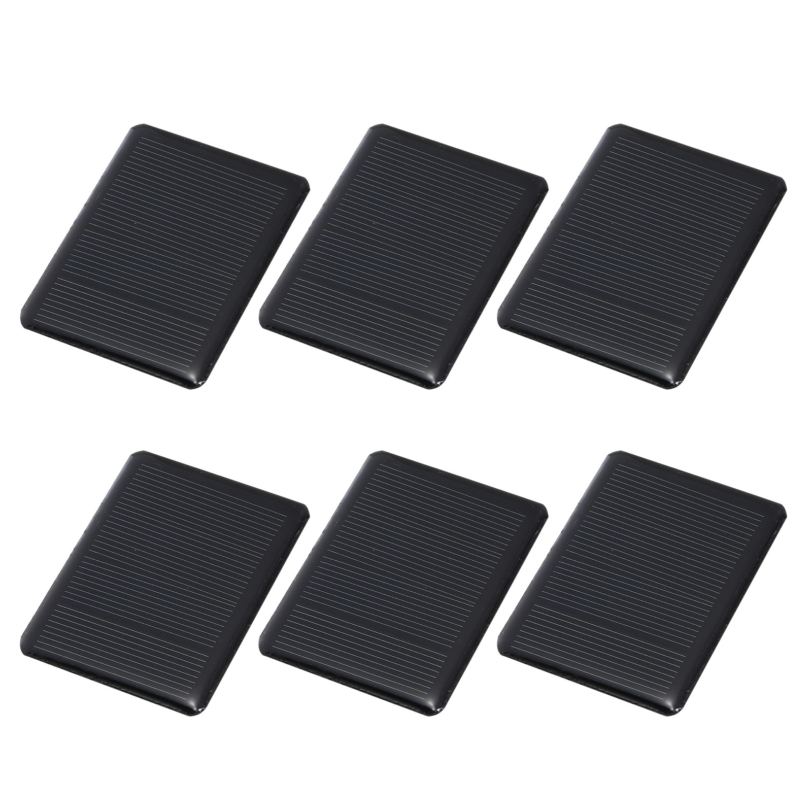 6 Pieces Mini Solar Panels 2V 0.24W 120mA, for Photovoltaic Cells