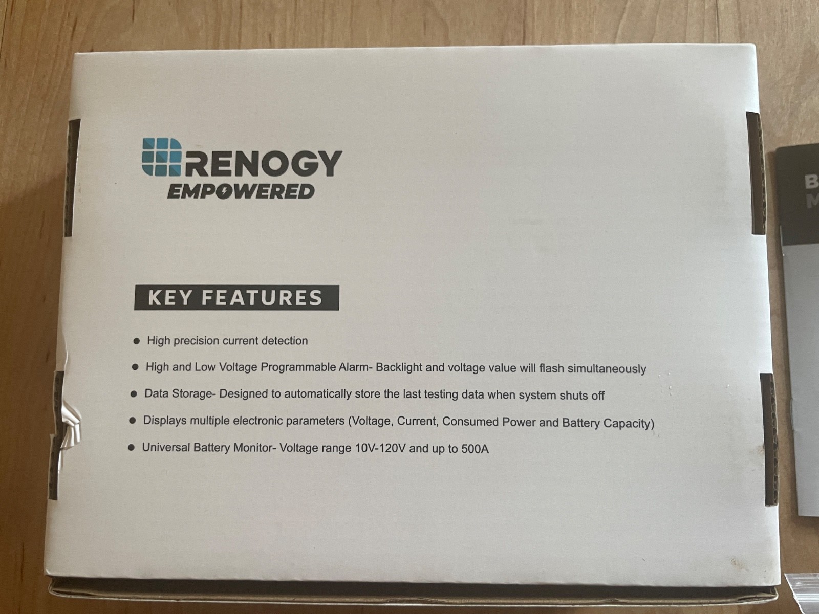 Renogy 500 Battery Monitor
