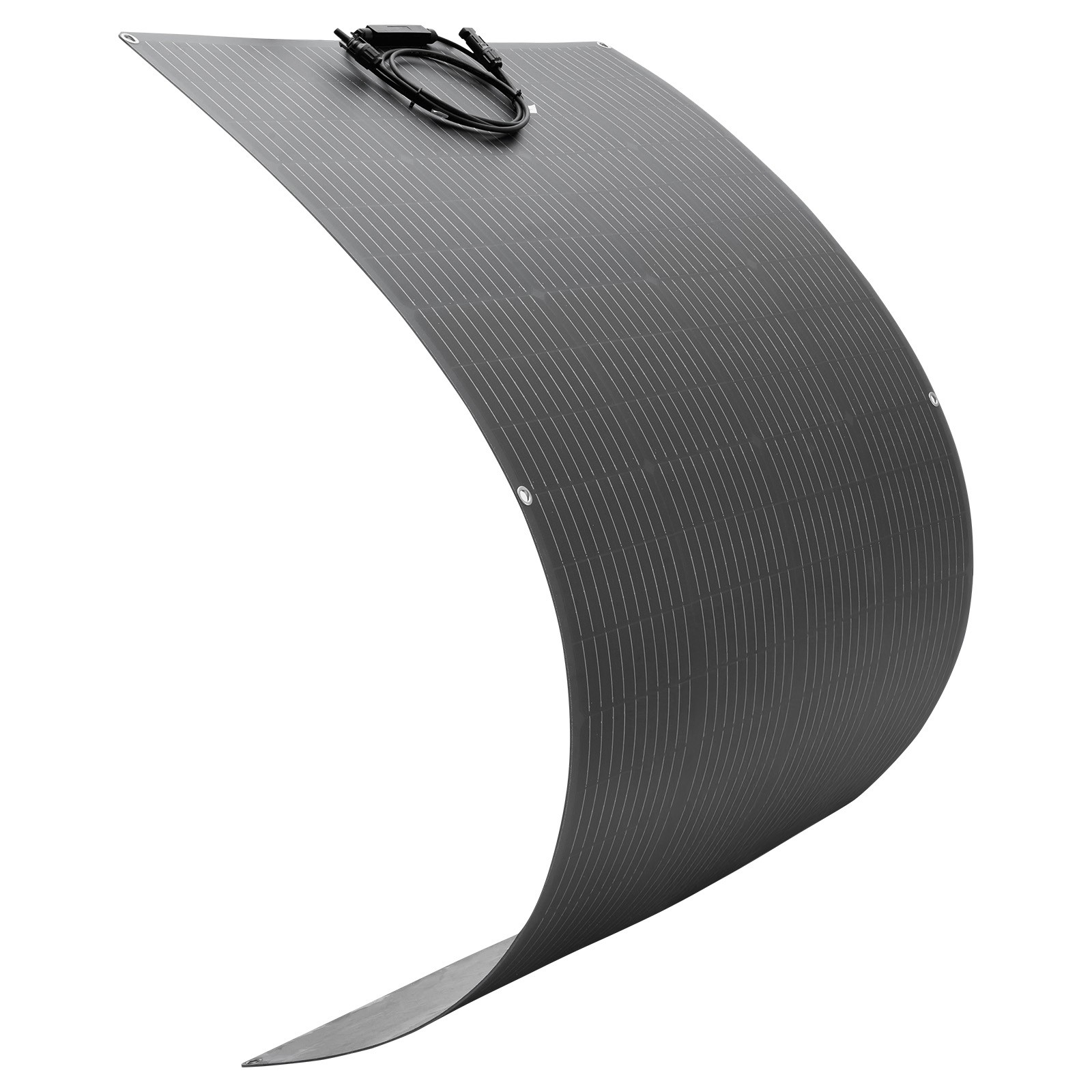 Uimoso Flexible 200W Monocrystalline Solar Panel for Off-Grid Charging