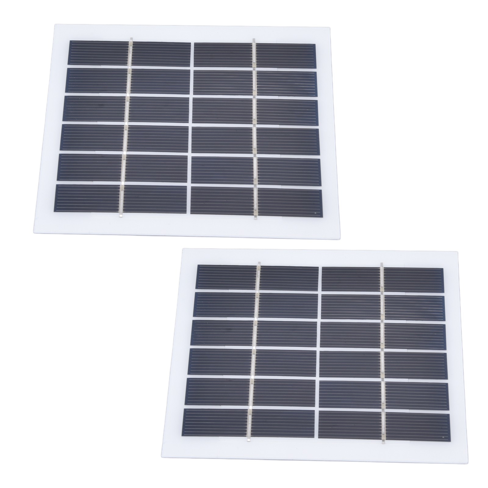 2 Pcs Monocrystalline Solar Plate Lightweight For Indoor And Outdoor Use
