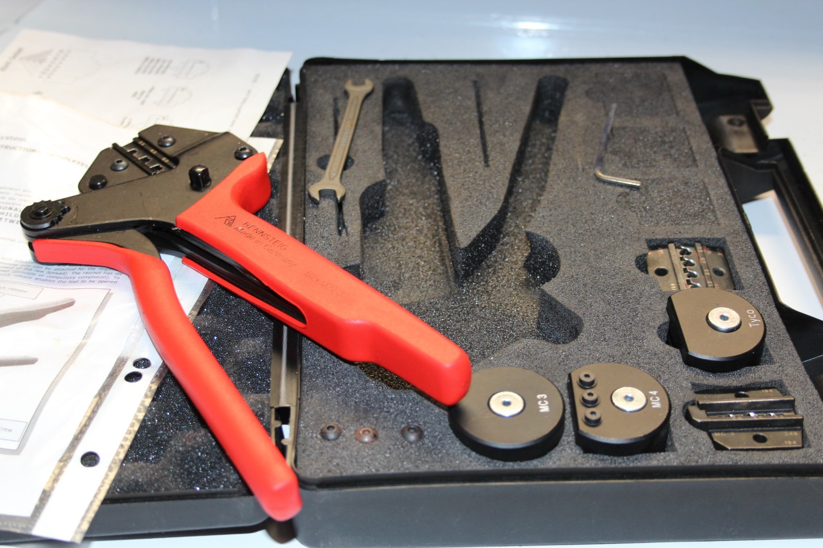 RENNSTEIG Solar Crimp Set for MC4/MC3 & MORE KIT FOR TYCO KOFFER SET GERMANY