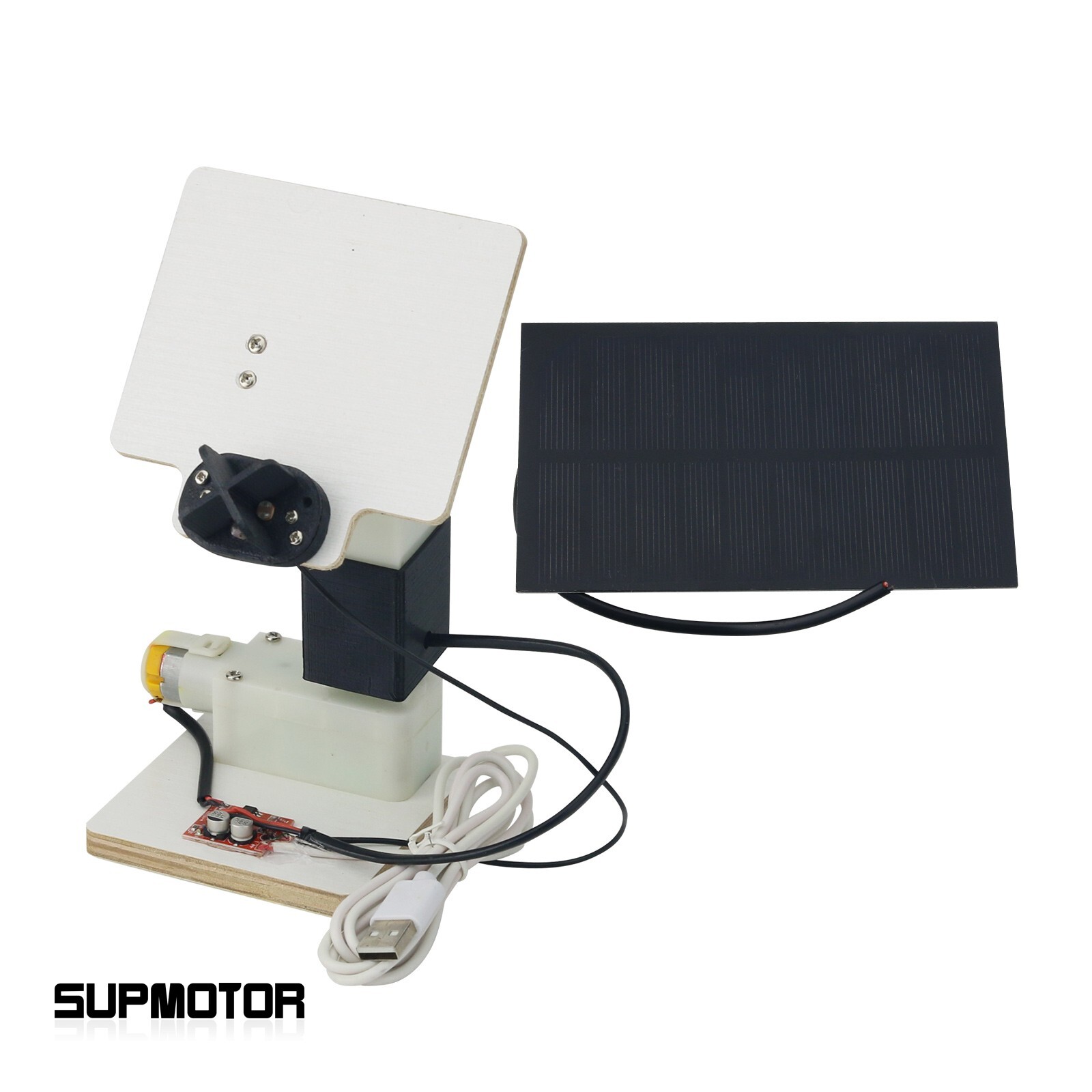 Solar Tracking System Model Solar Panel Tracker with Photovoltaic Panels