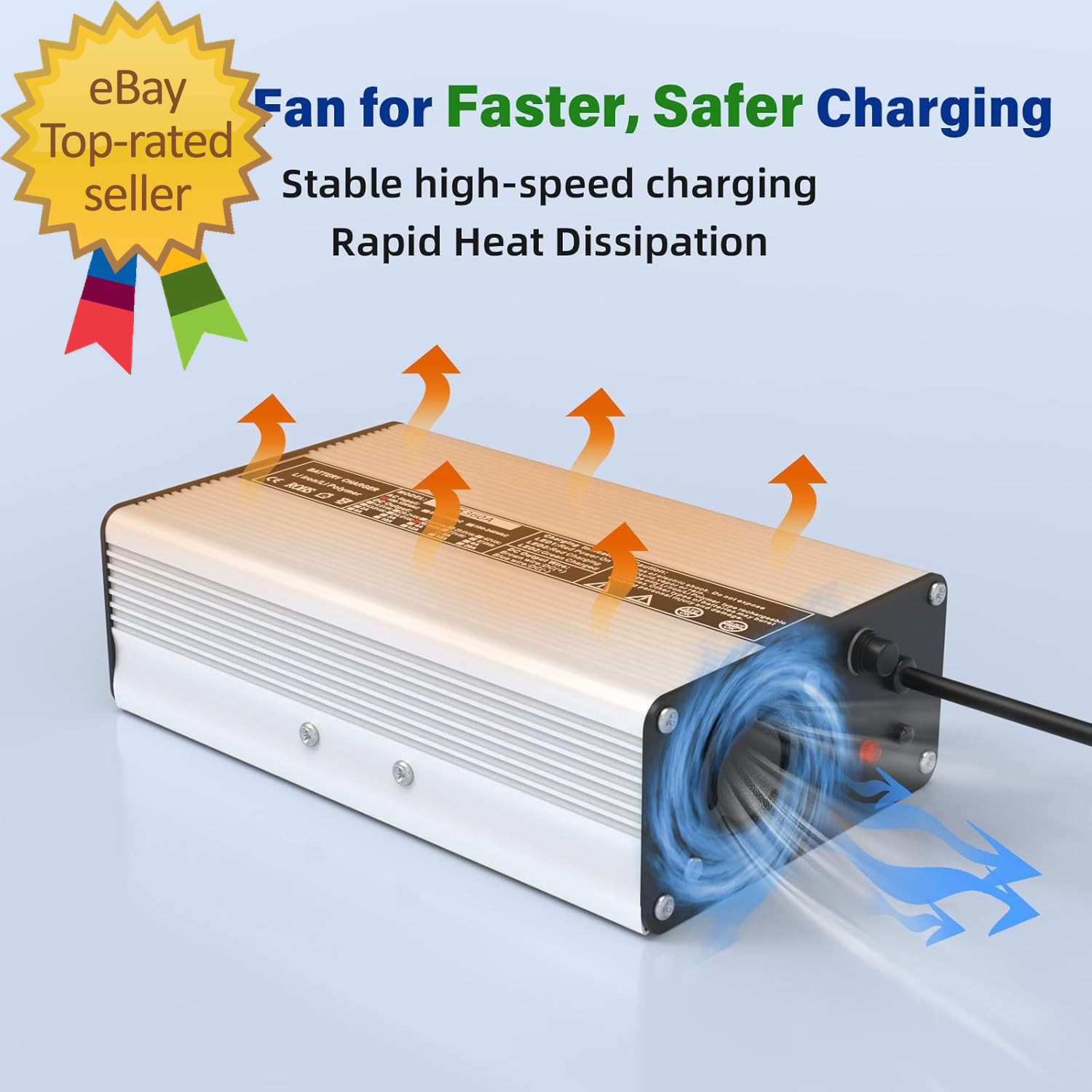58.4V 5A AC-DC Battery Charger Dedicated Best Solution forLithium Iron Phosphate