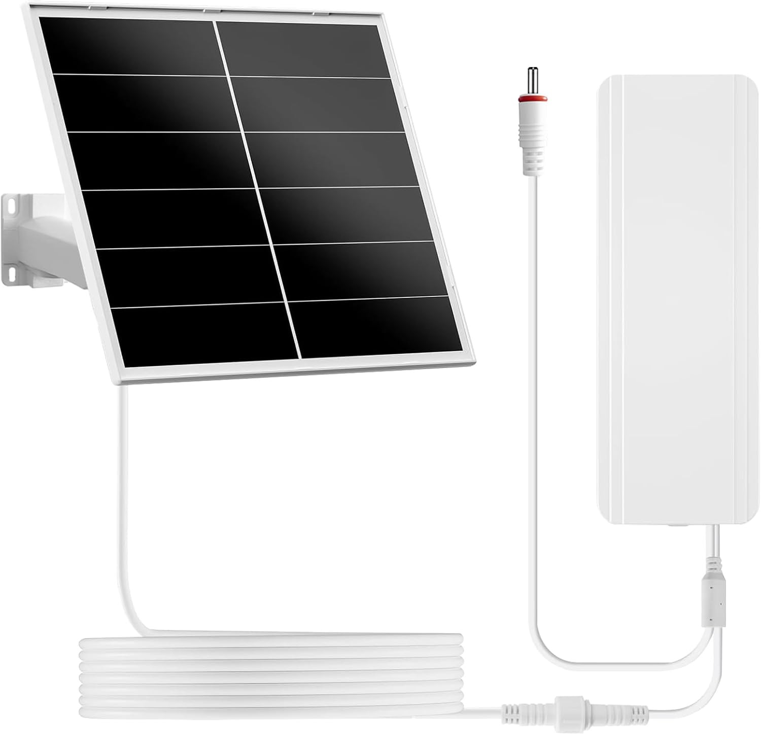 20W Solar Panel Kit for Security & Trail Cameras, Includes Adjustable 5V/12V Out