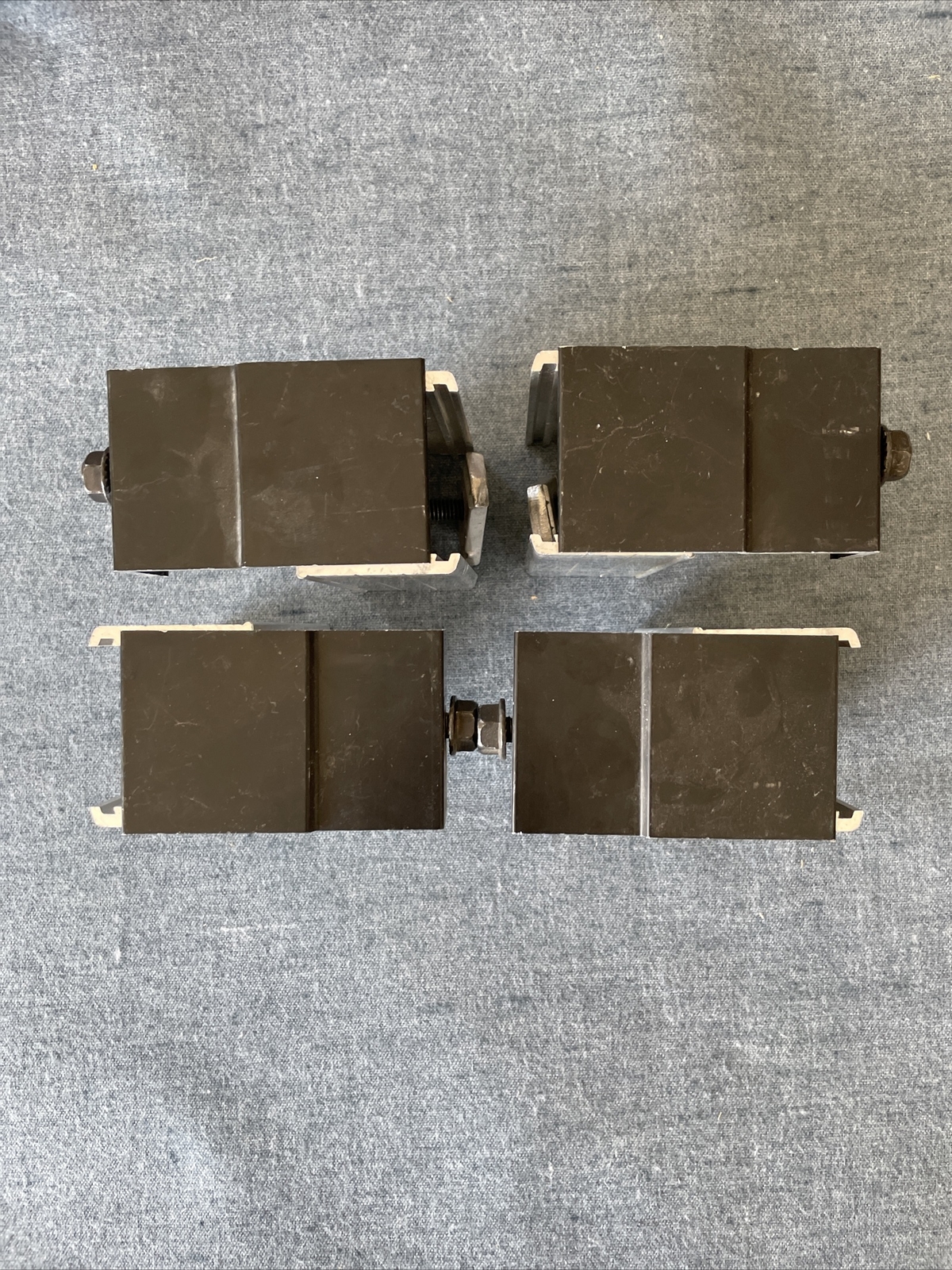 EcoX Ecolibrium Solar ES10136 ASM End Clamp Lot Of 4 & No Box