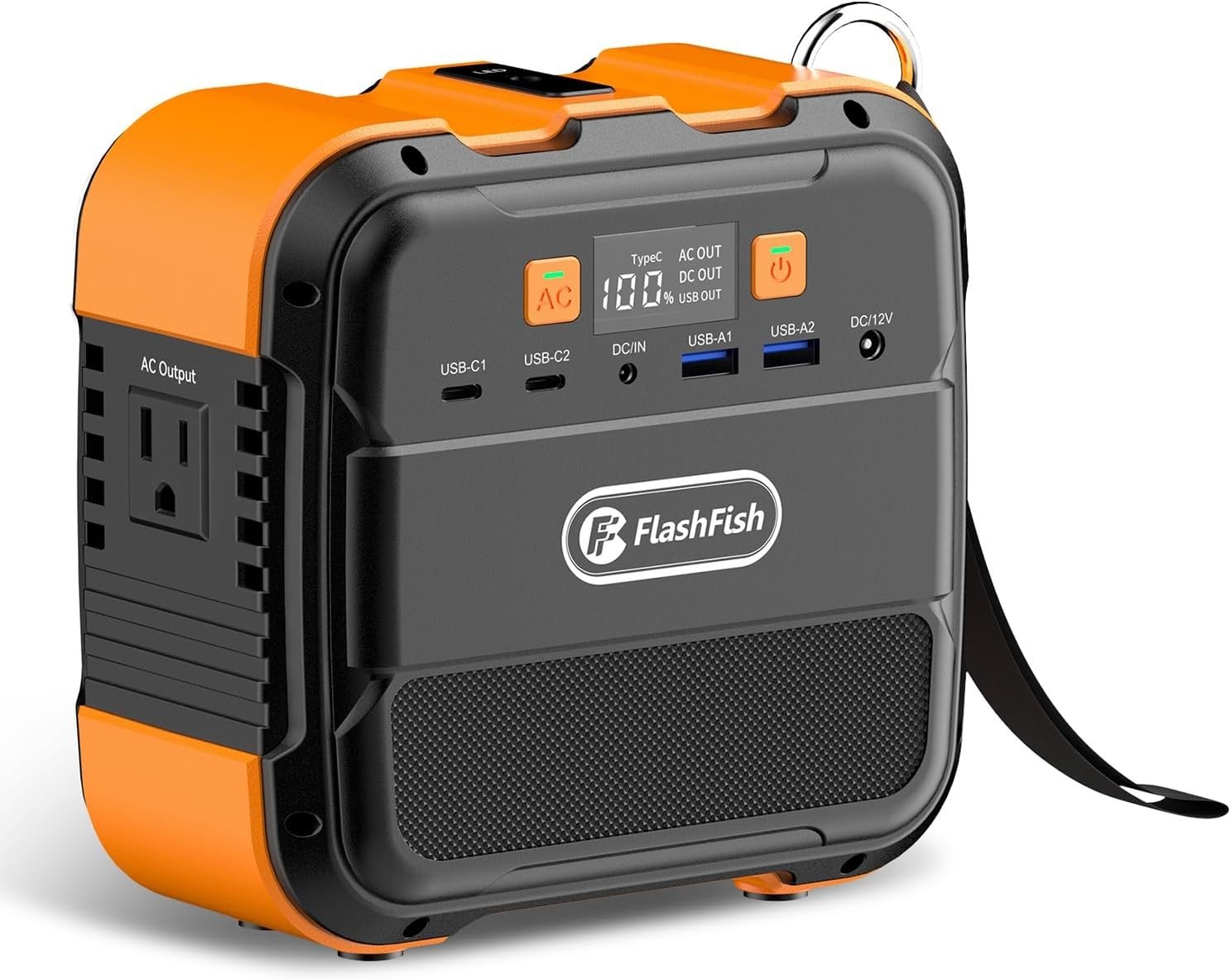 Portable Power Station 120W, 98Wh Backup Power Battery Pack With AC, DC, Type…