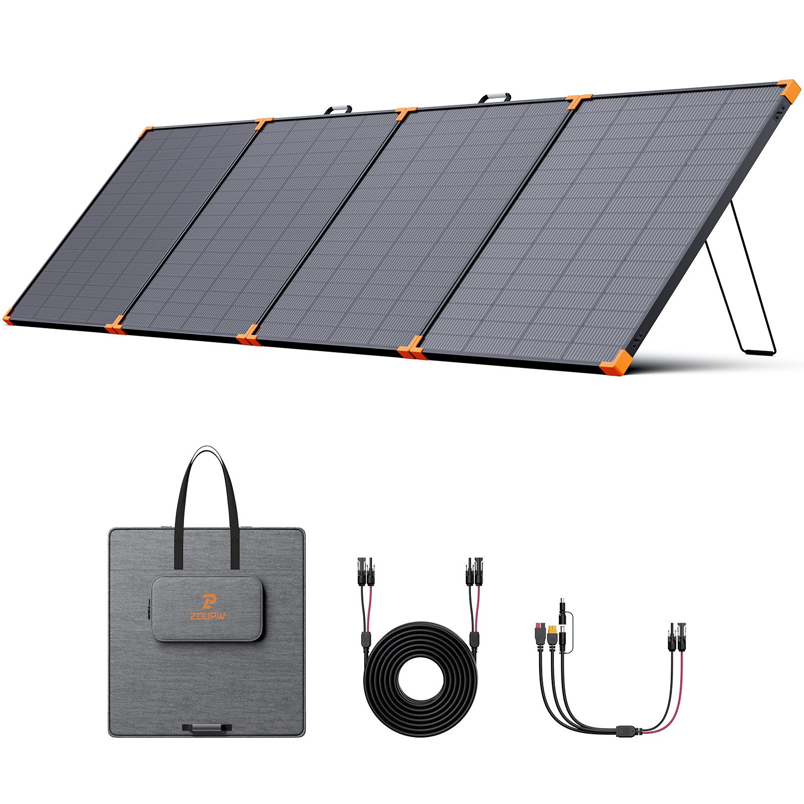 ZOUPW 450W Solar Panel N-Type 16BB 25% High Efficiency for Power Station RV