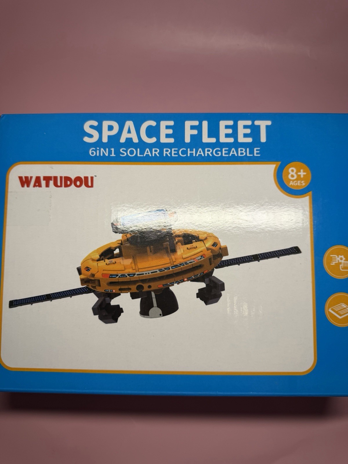 Watudou Blue Space Fleet 6 In 1 Solar Rechargeable  Brand New