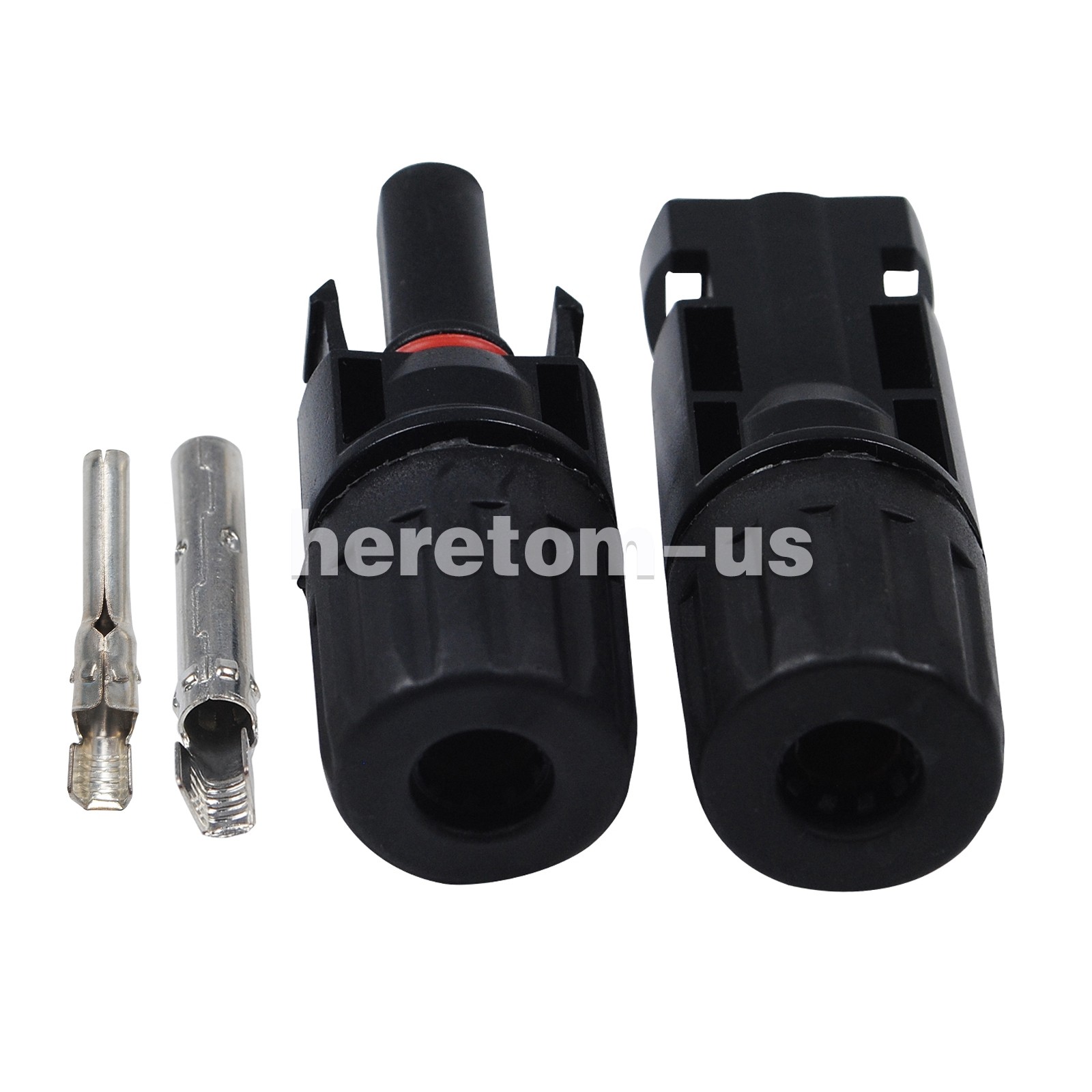10 Pair Male Female M/F Wire Cable Connectors Solar Panel Adapter 30A Waterproof