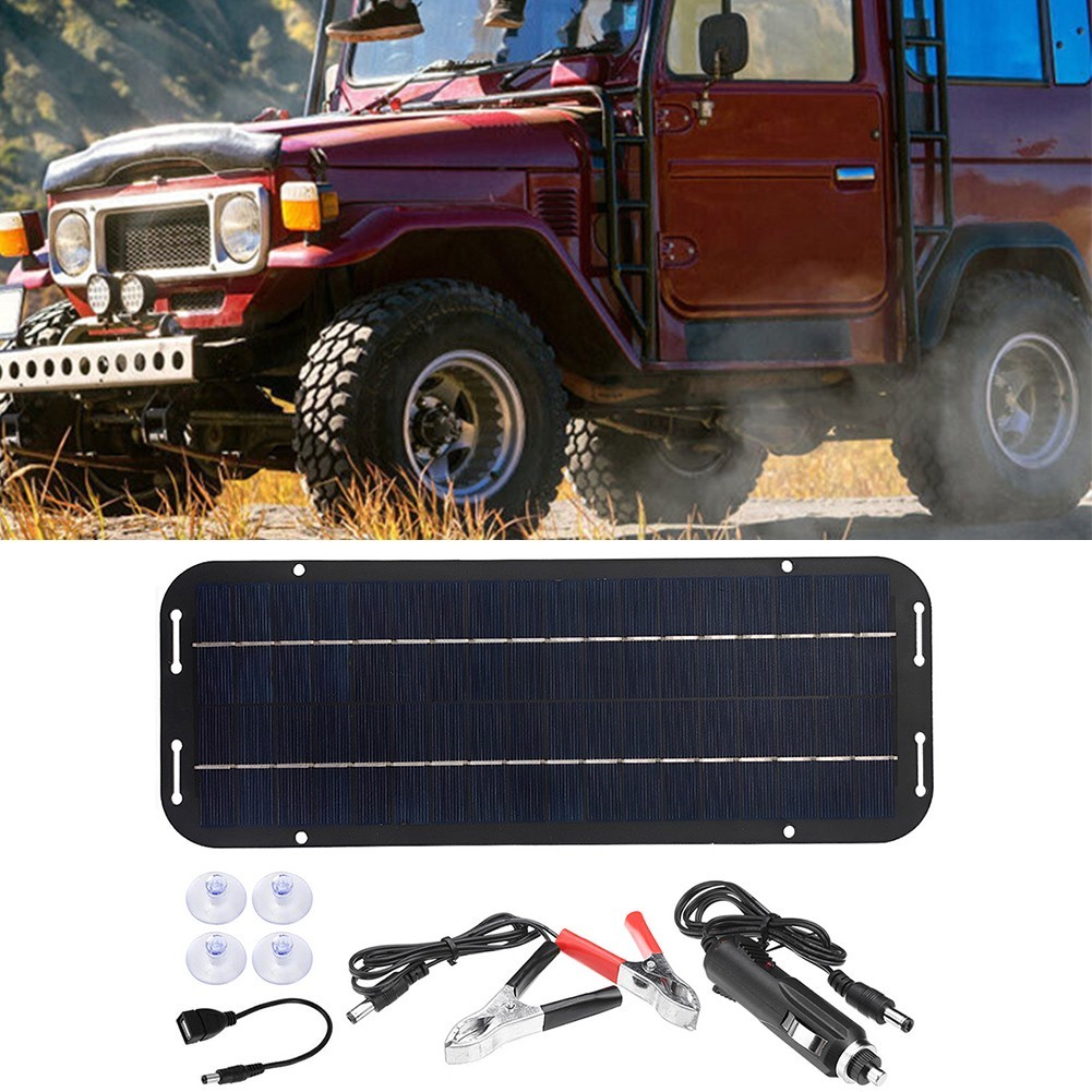 Motorcycles Solar Panel Kit Car RV Wide Application Low Light Conditions