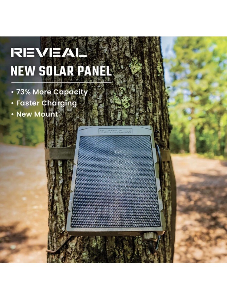 Big Sale!! Tactacam Reveal External Solar Panel 2.0- RV-EXT-V2- 240721499