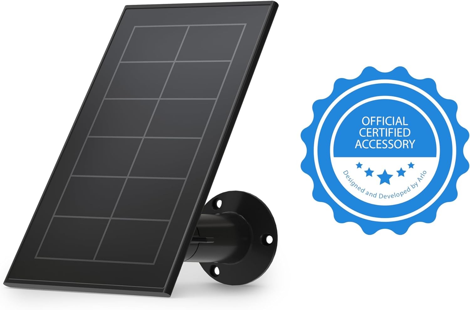 Solar Panel Charger (2021 Released) – Certified Accessory – Works Black