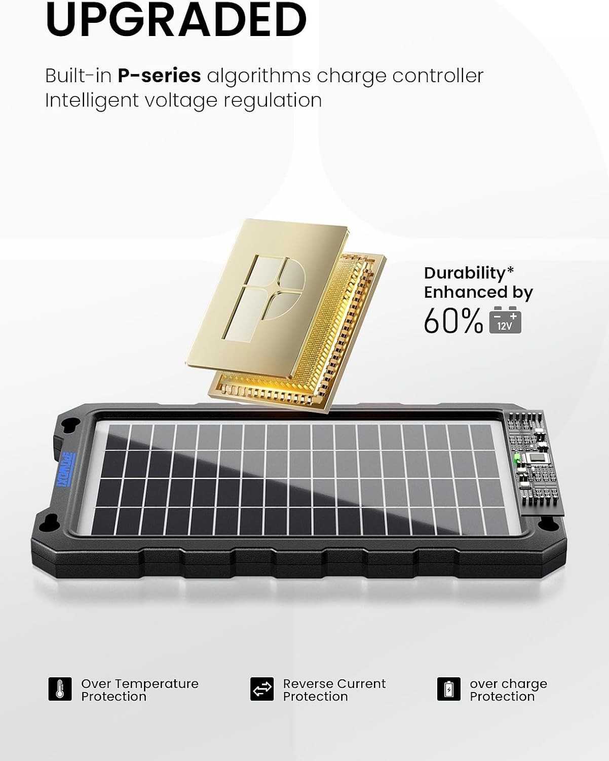 Solar Battery Maintainer – Automotive, Motorcycle, Marine