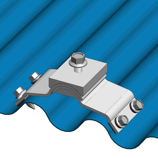 MageBracket CH & CL Solar Panel Install Mount Rack Bracket Corrugated Metal Roof