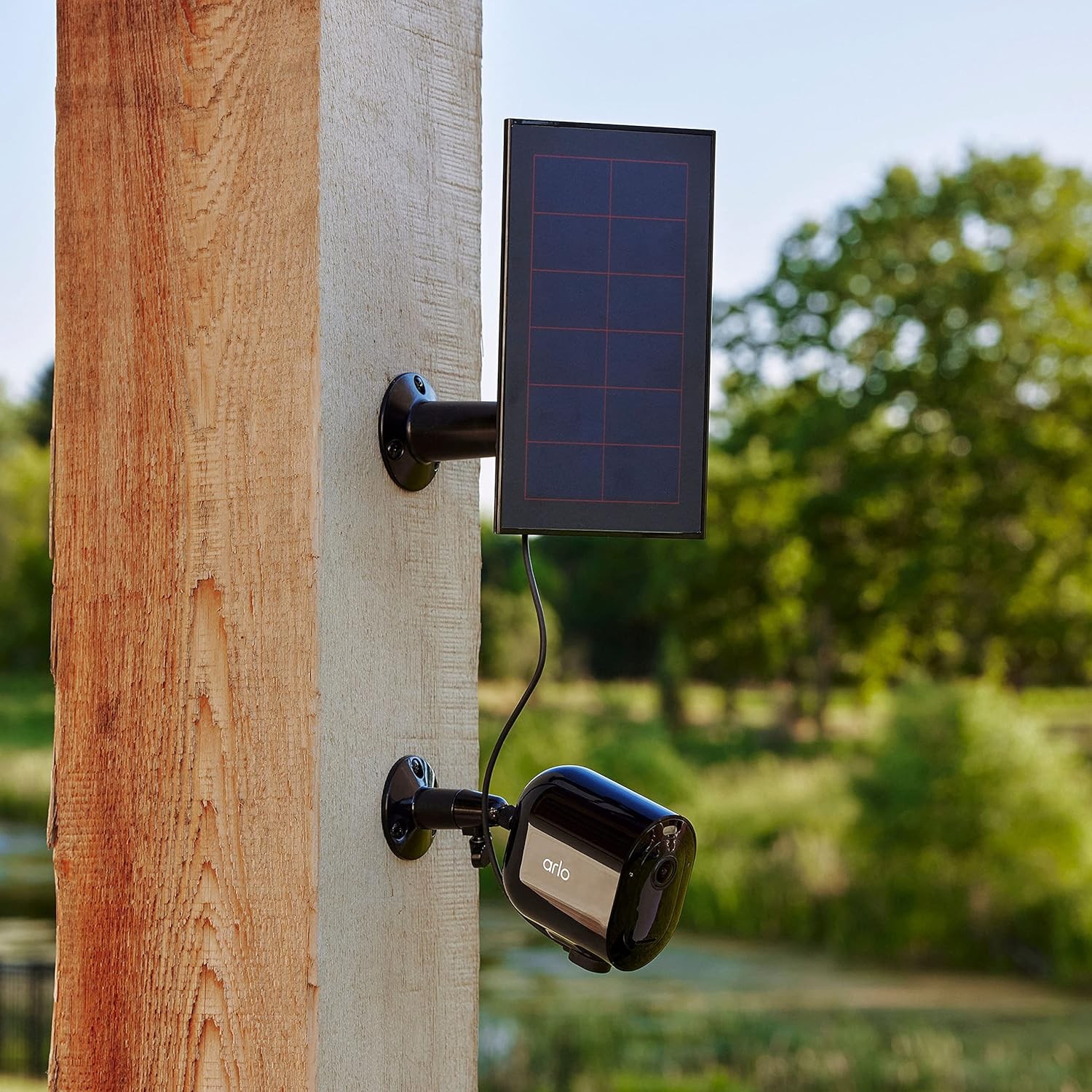 Solar Panel Charger (2021 Released) – Certified Accessory – Works Black